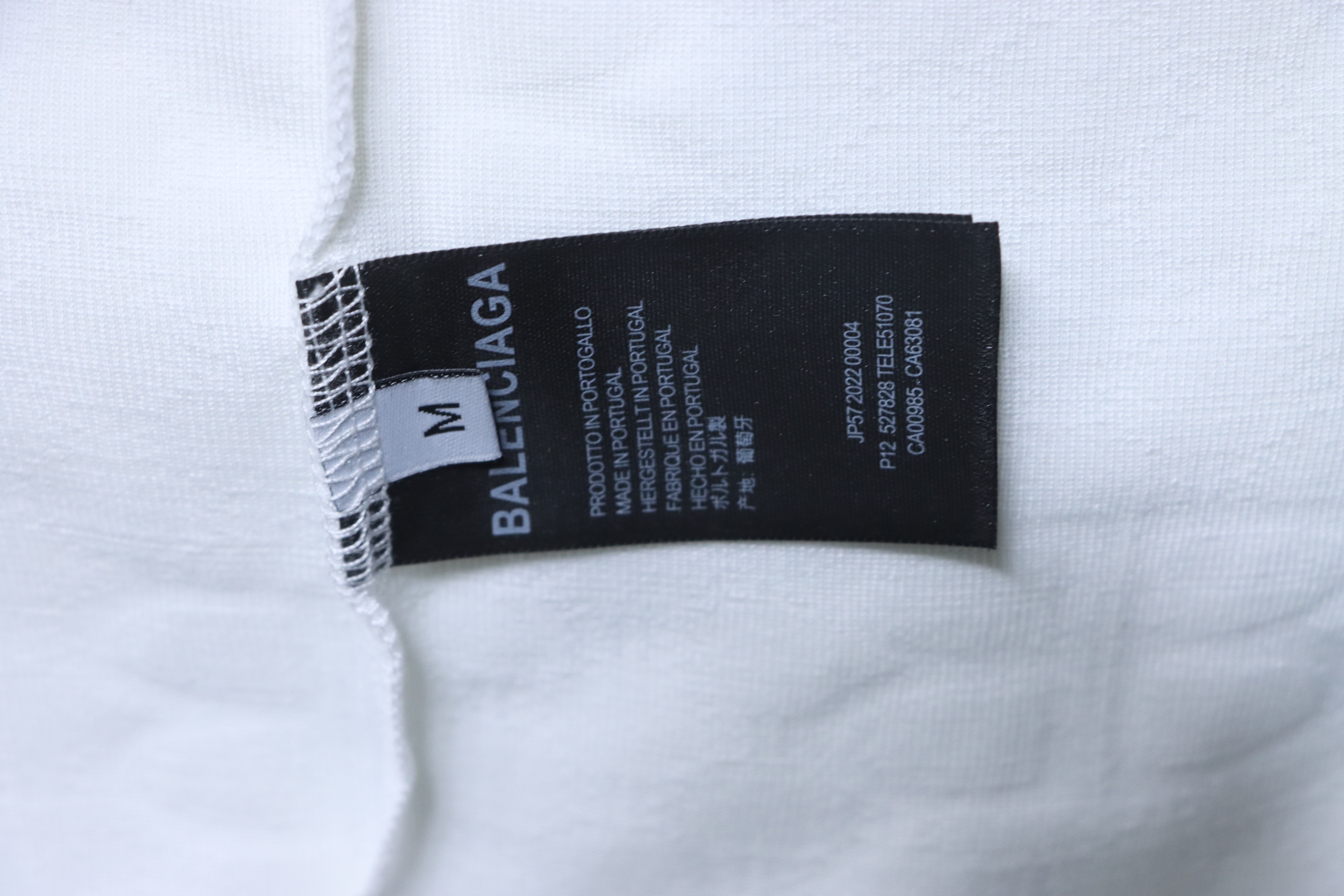 Balenciaga Allover Monogram Jacquard Short Sleeve T-Shirt Style 2