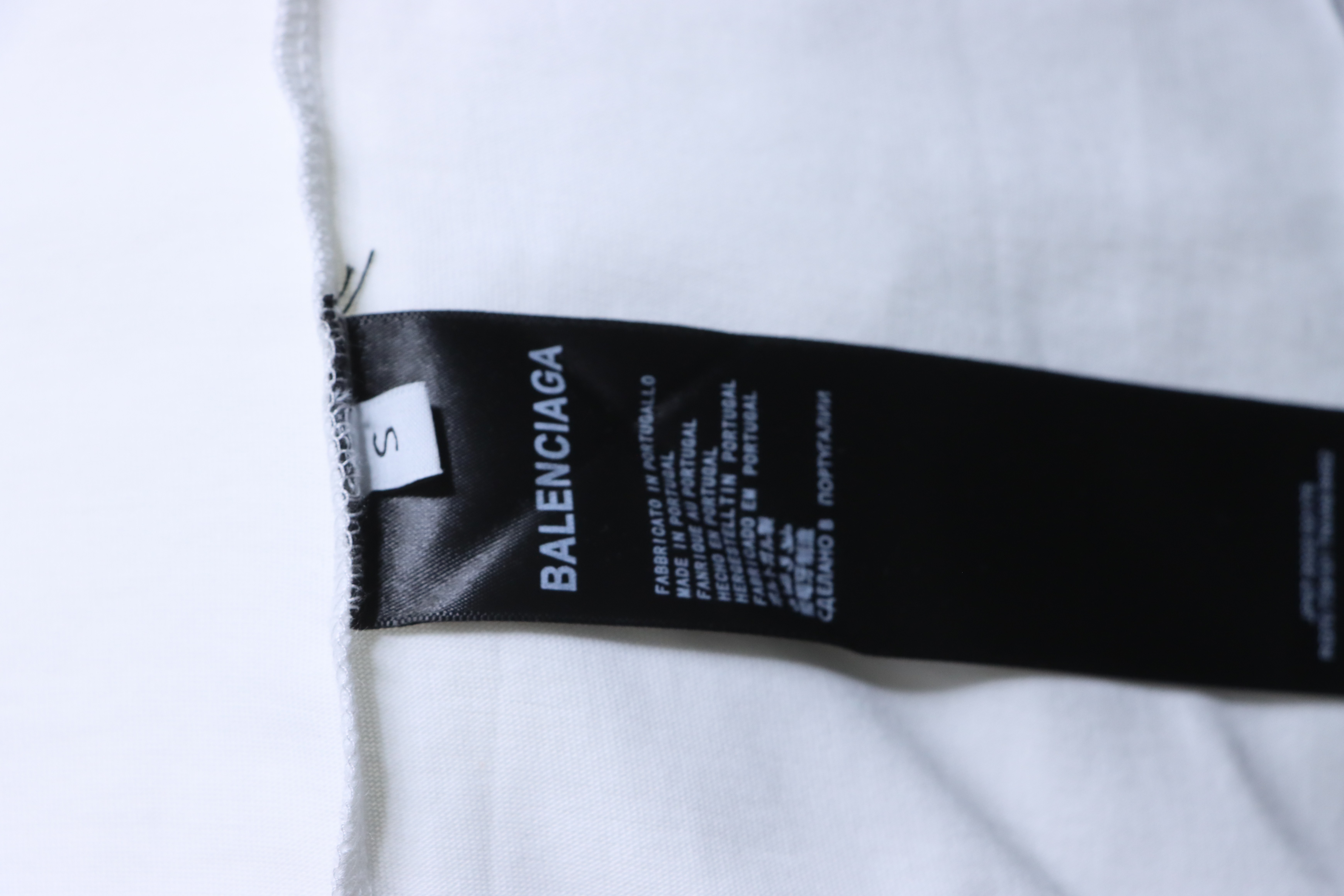 Balenciaga Balenciag Double B Letter Print Short Sleeve T-Shirt Style 1