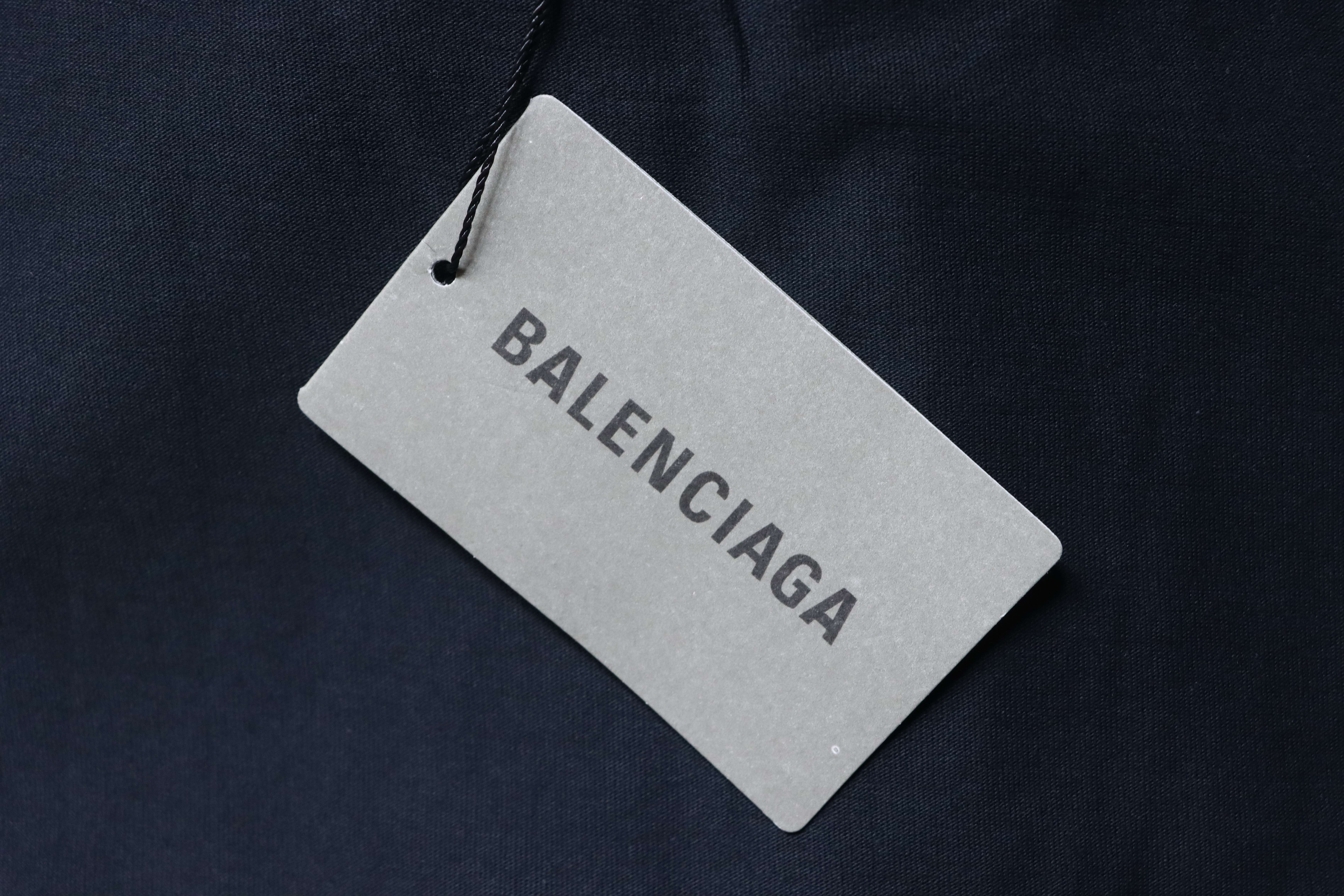 Balenciaga Balenciag Double B Letter Print Short Sleeve T-Shirt Style 2