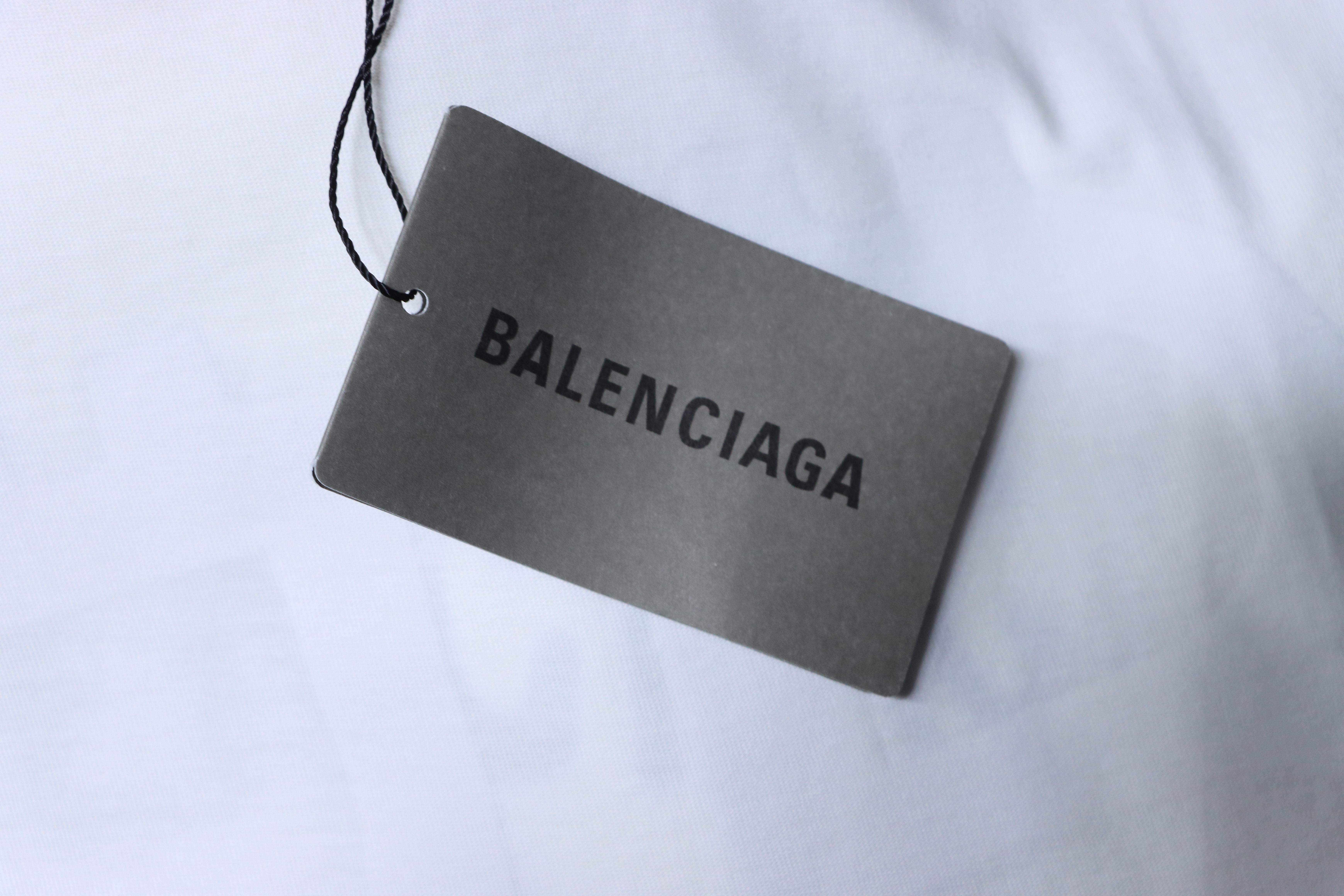 Balenciaga Balenciag l Double B Bitcoin Print Short Sleeve T-Shirt Style 1