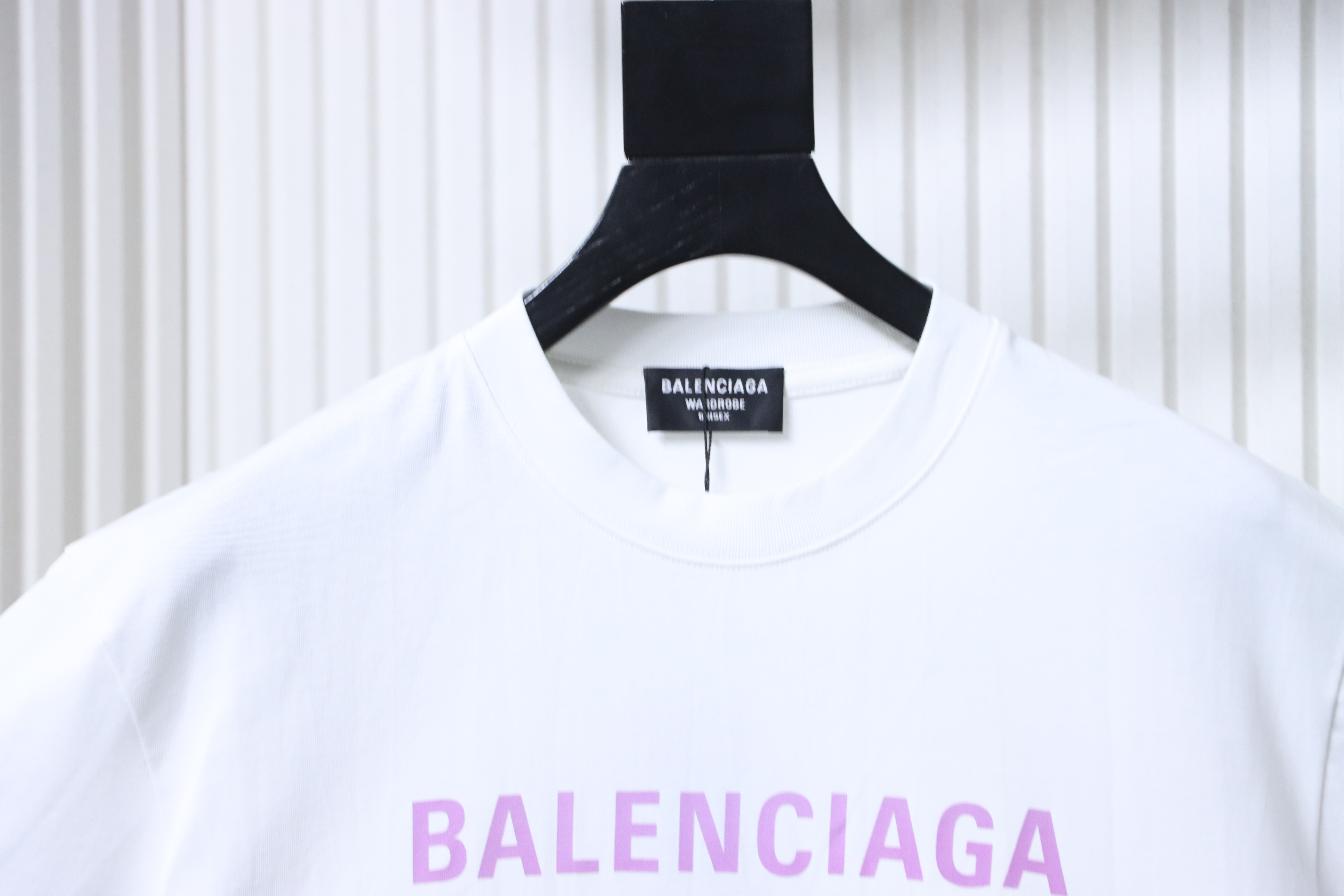 Balenciaga Balenciag Letter Print T-Shirt Style 1