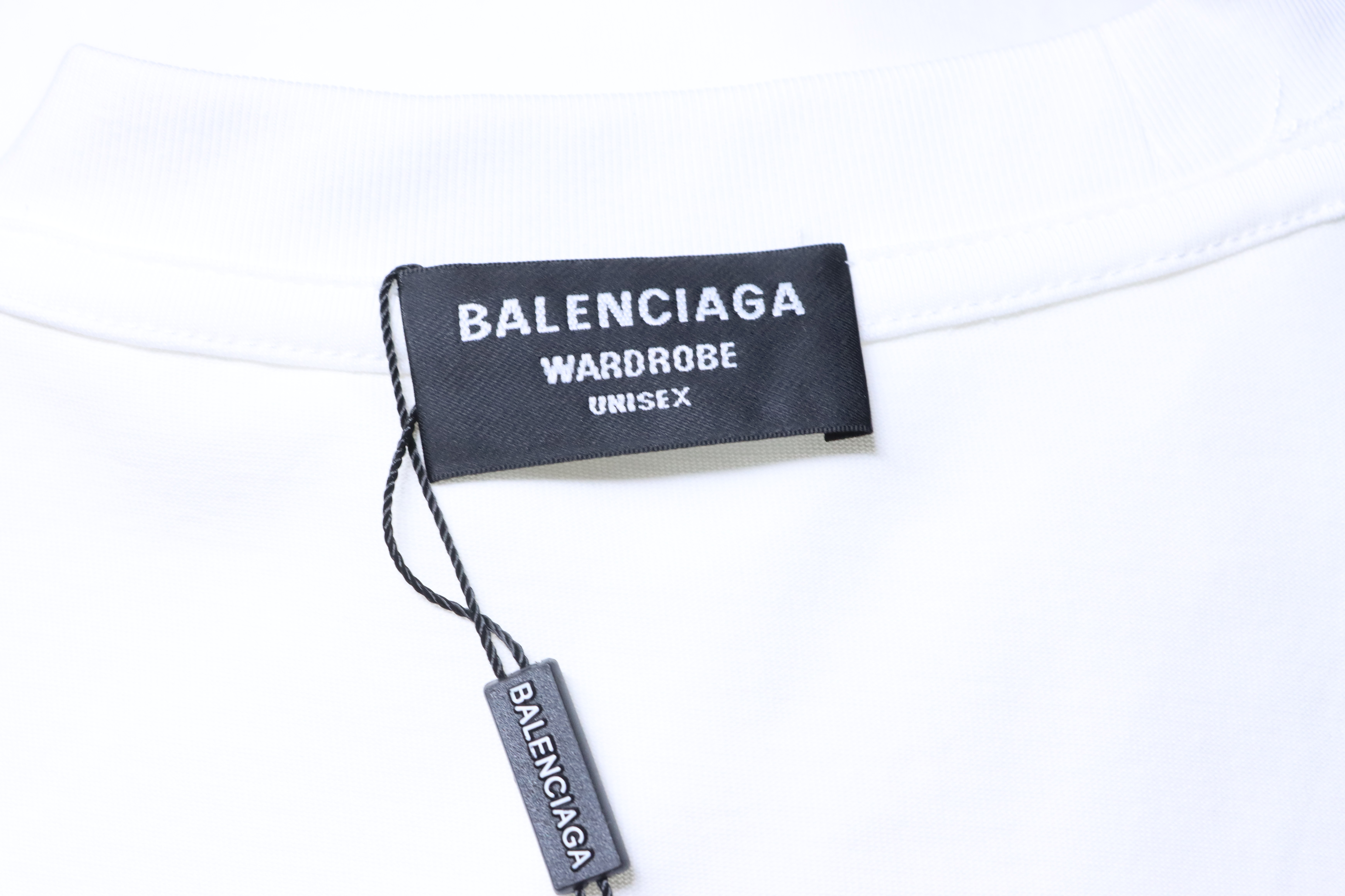 Balenciaga Balenciag Letter Print T-Shirt Style 1