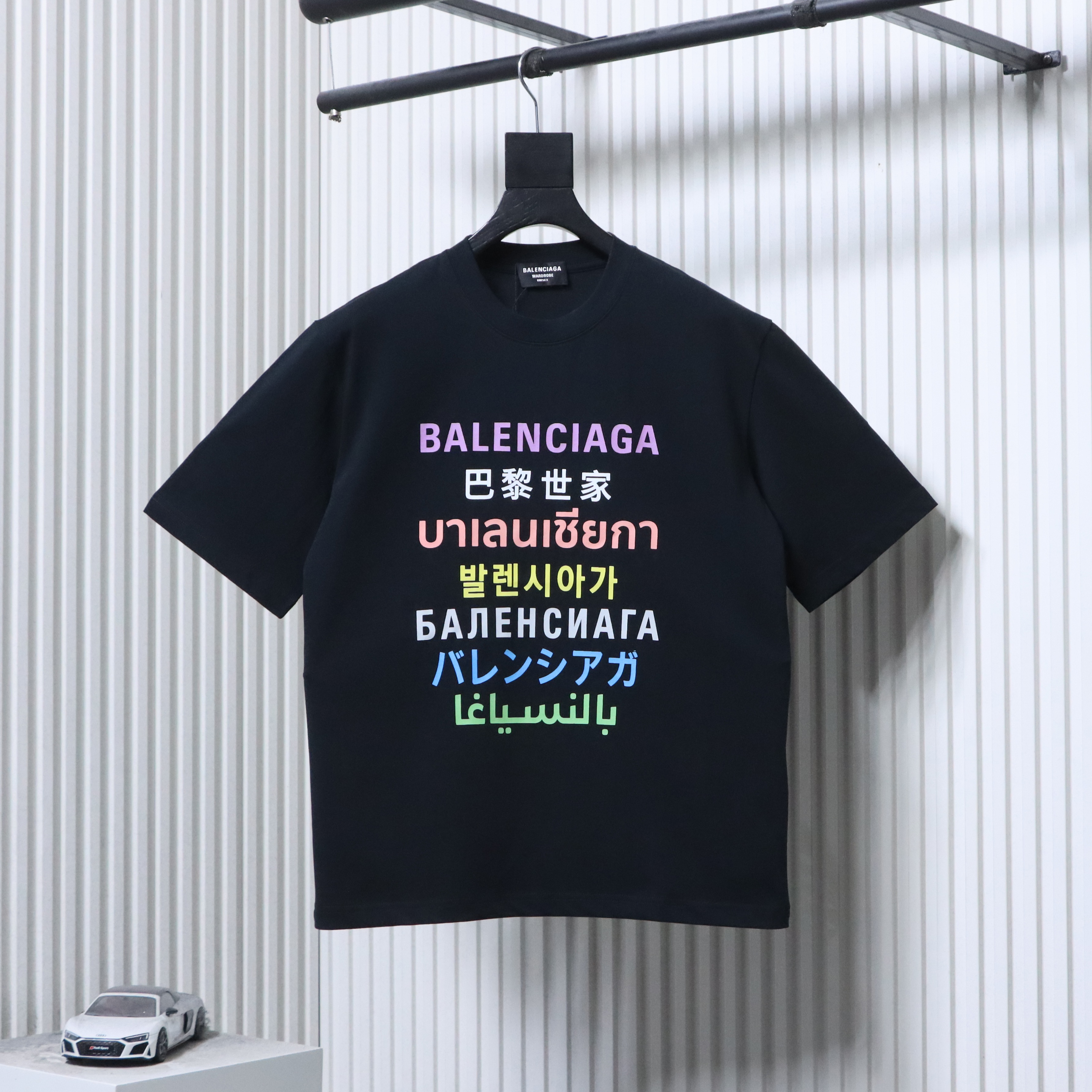 Balenciaga Balenciag Letter Print T-Shirt Style 2