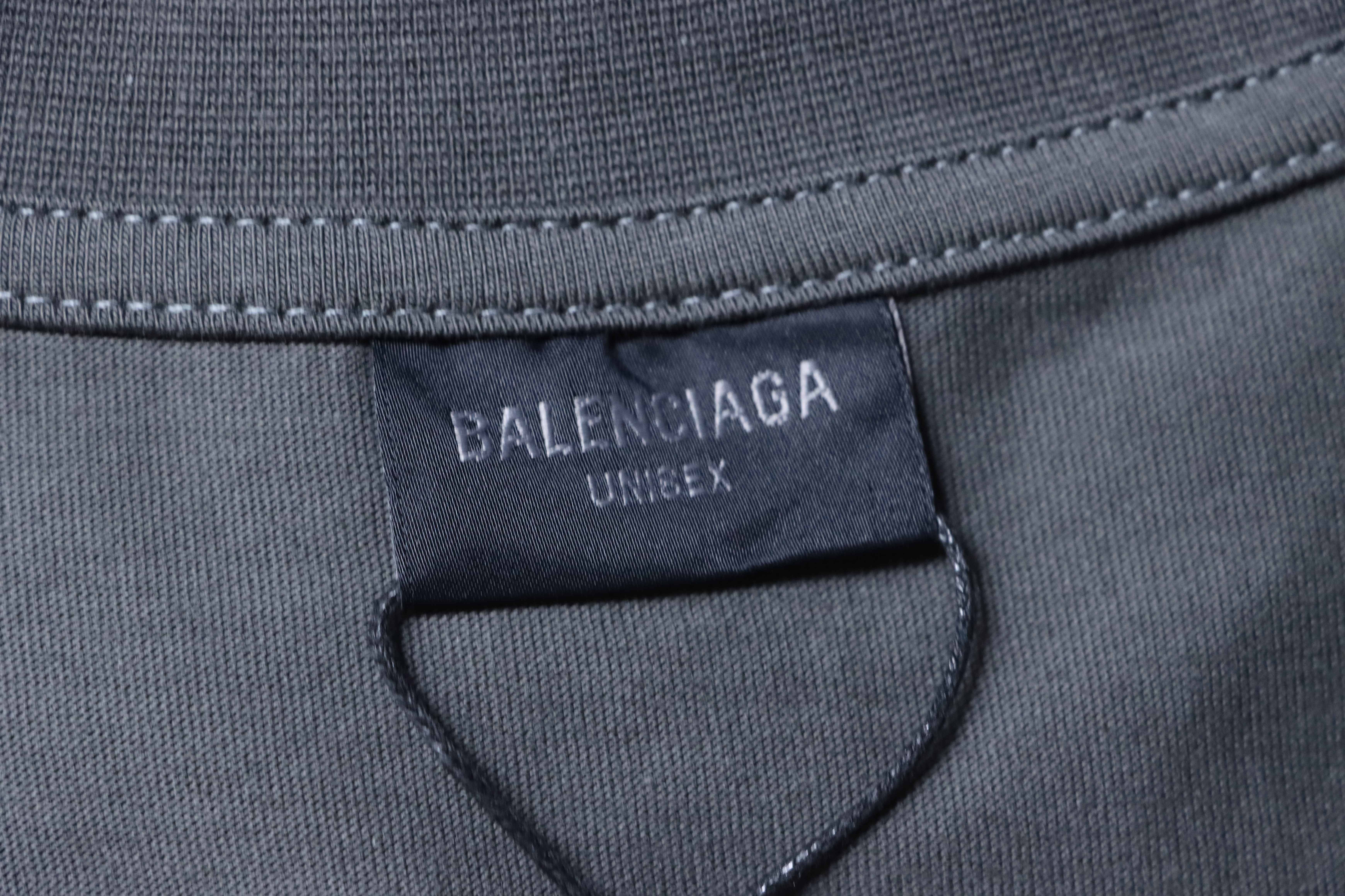 Balenciaga Balenciga B Logo Letter Print Short Sleeve T-Shirt