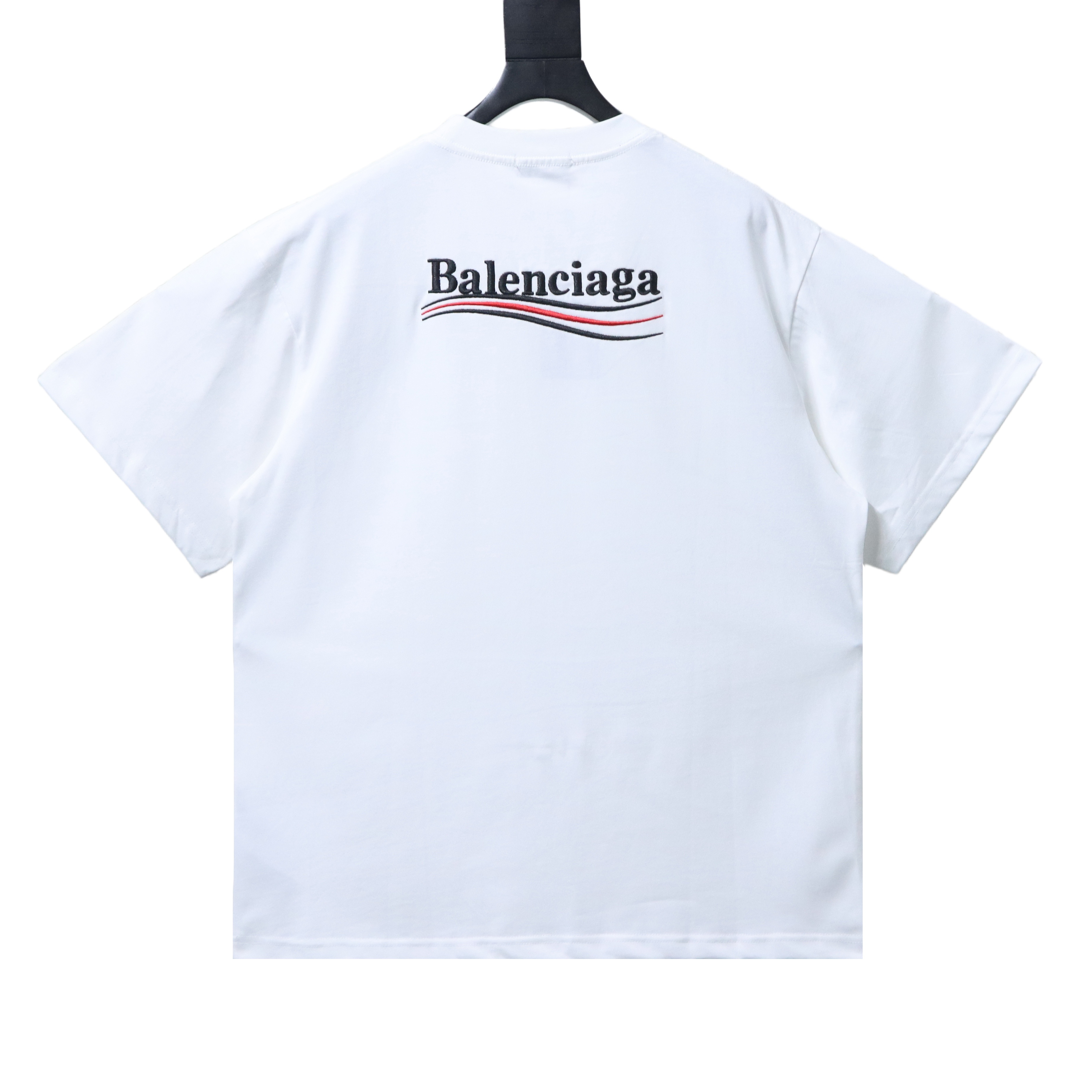 Balenciaga Coke Embroidery Short Sleeve T-Shirt Style 1