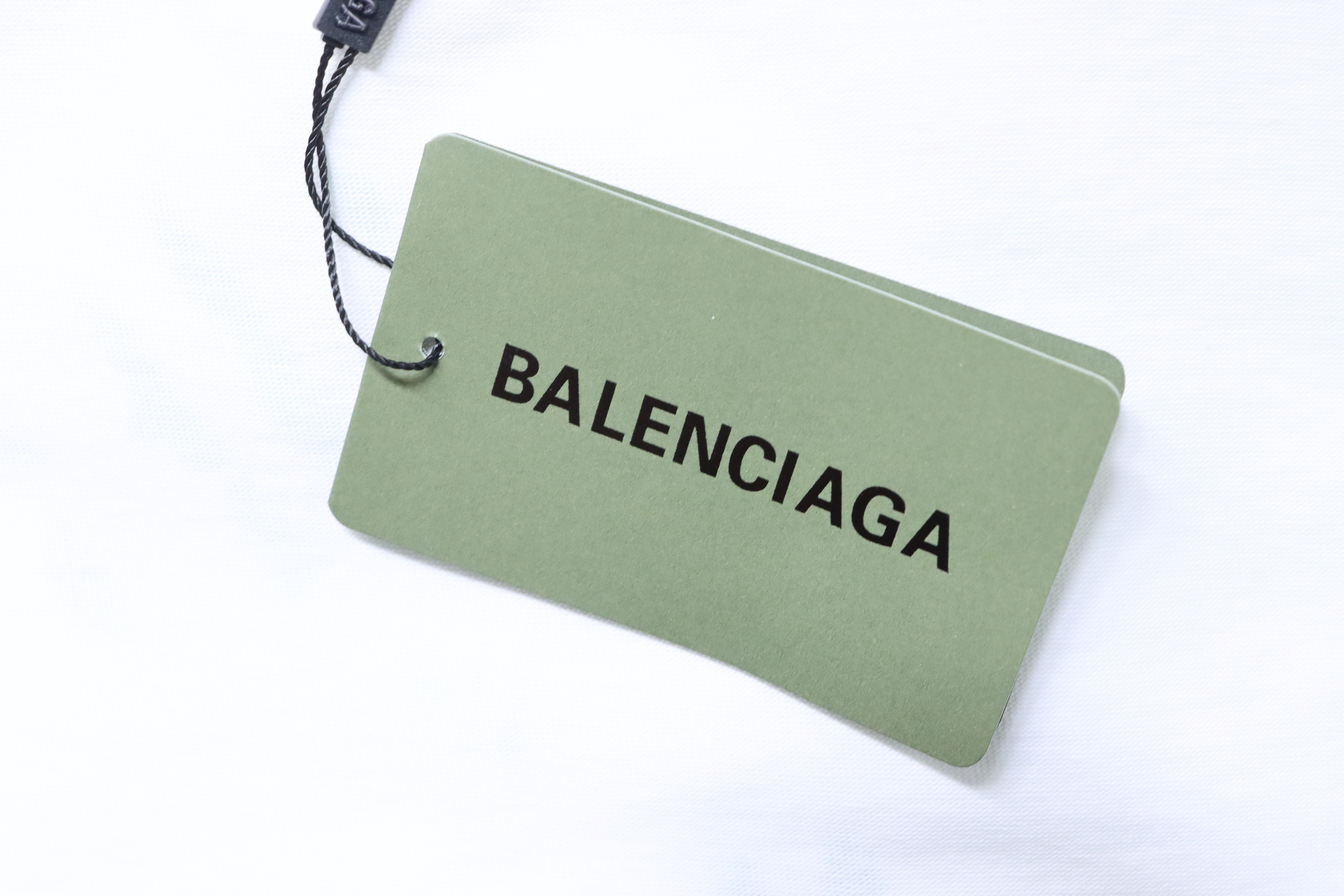 Balenciaga Contrast Graffiti Short Sleeve T-Shirt Style 1