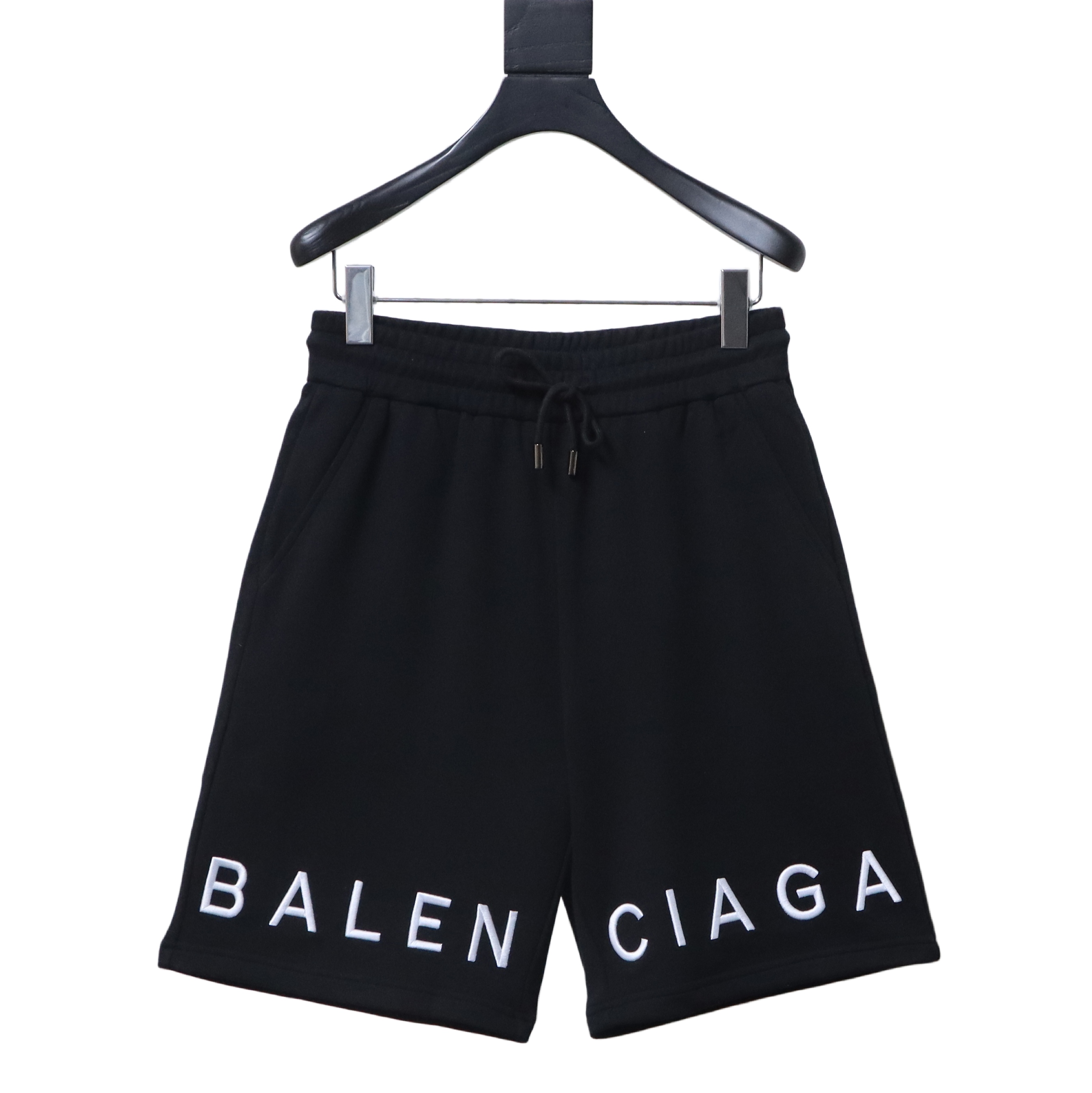 Balenciaga Embroidery Letter Shorts