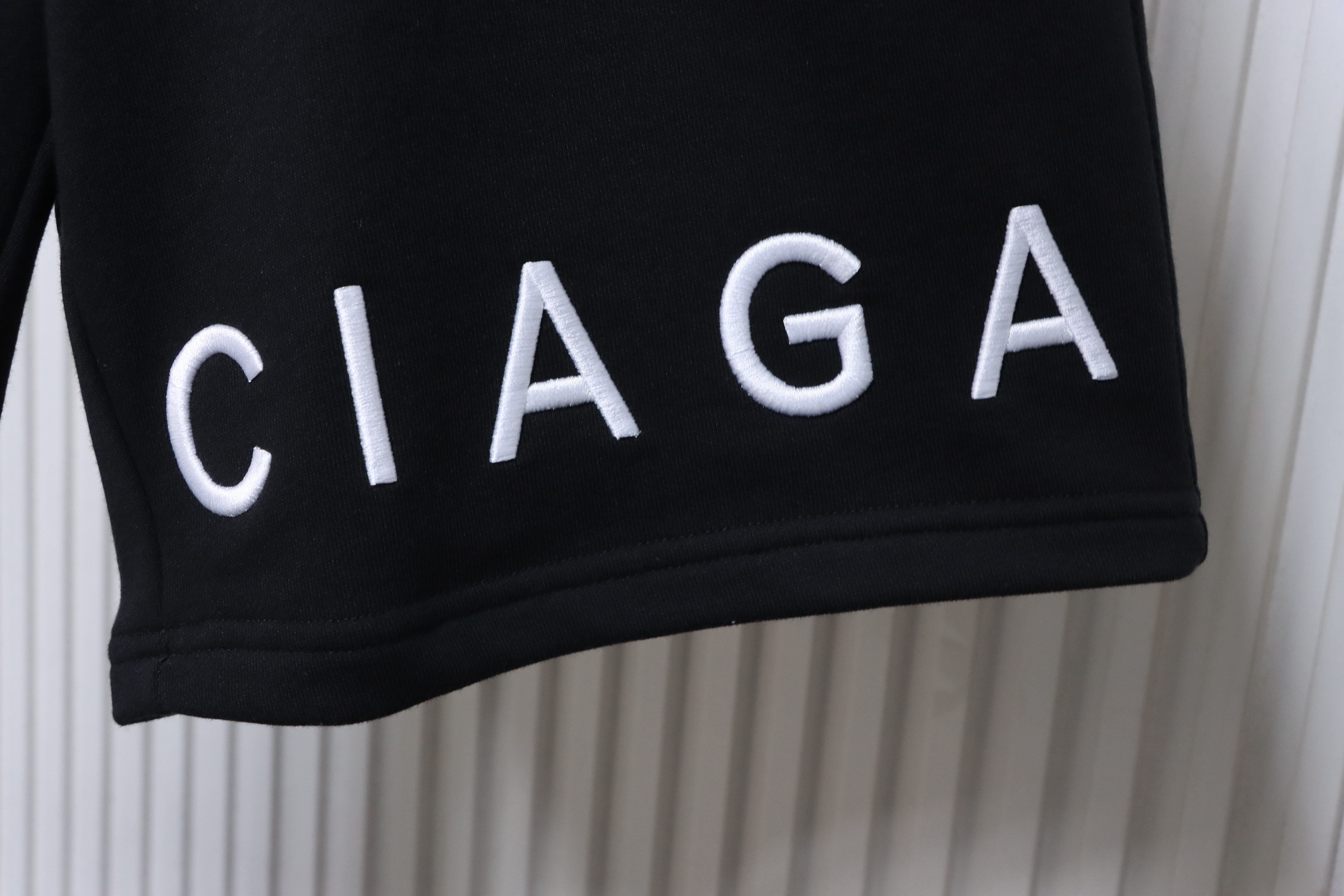 Balenciaga Embroidery Letter Shorts
