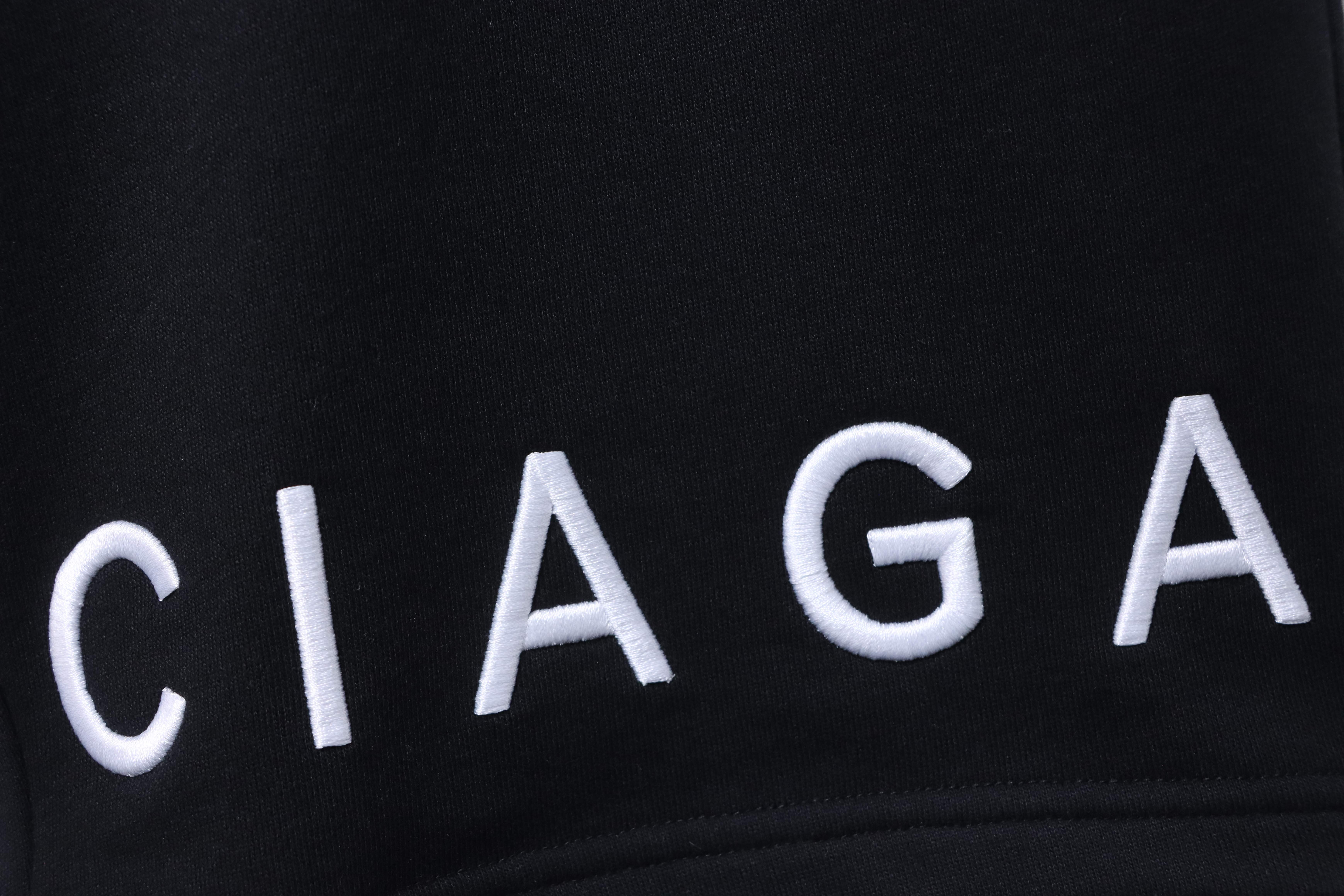 Balenciaga Embroidery Letter Shorts