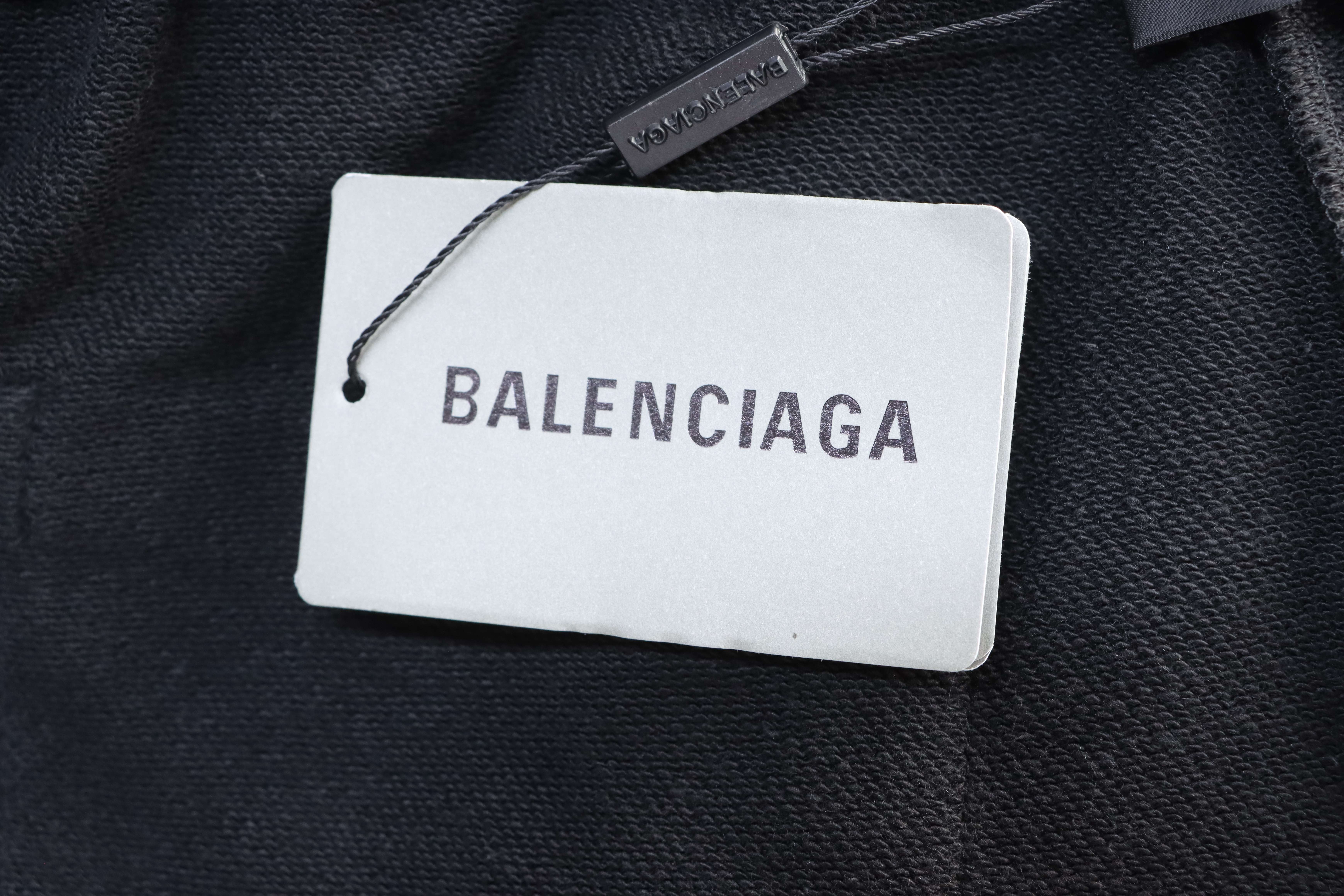 Balenciaga Embroidery Letter Shorts