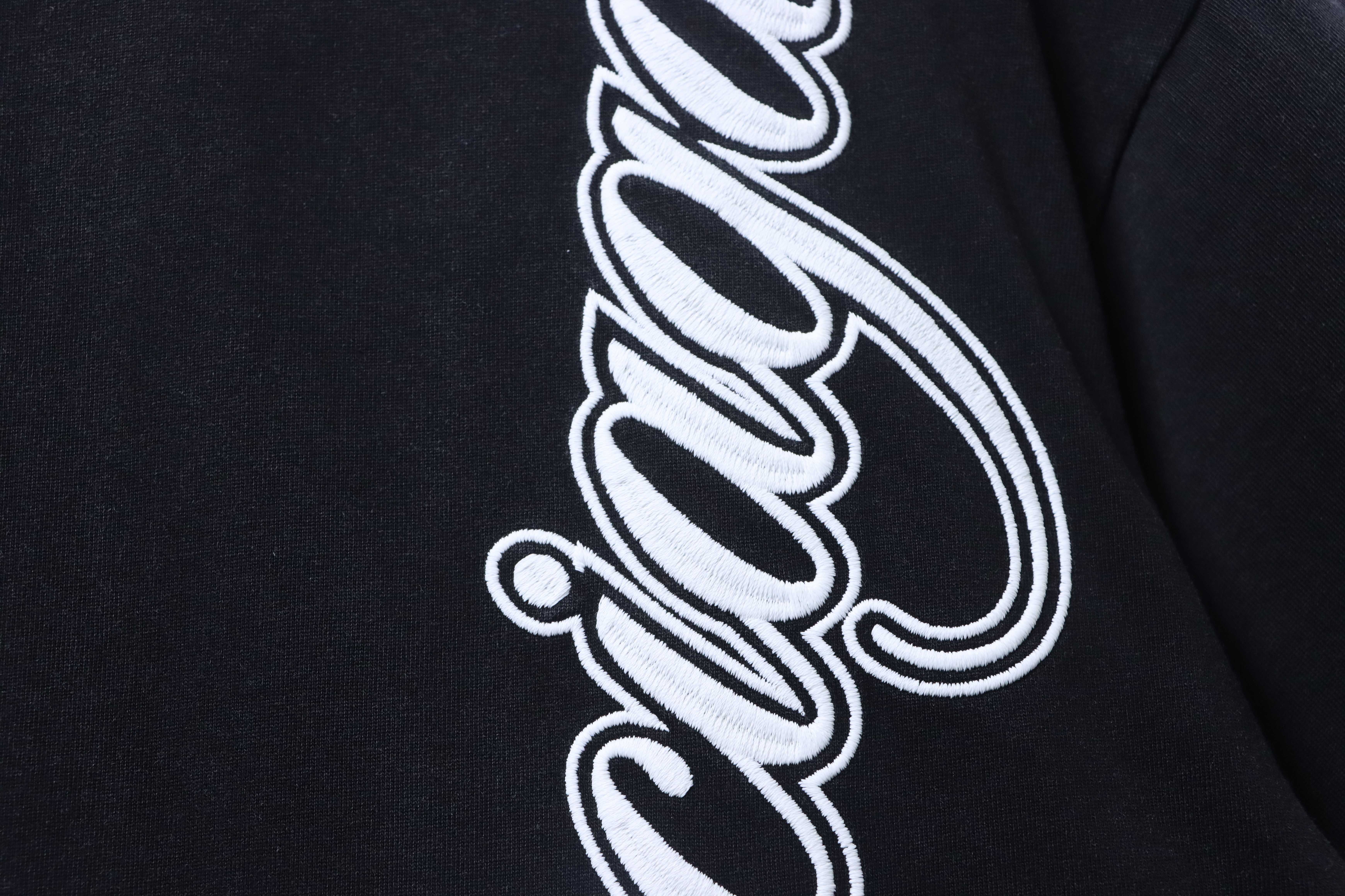 Balenciaga Limited Embroidery Short Sleeve T-Shirt Style 1
