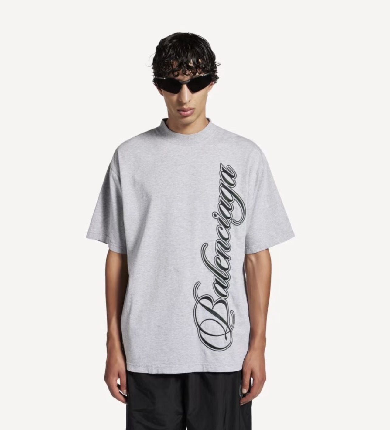Balenciaga Limited Embroidery Short Sleeve T-Shirt Style 2