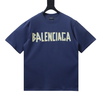 Balenciaga Masking Tape Short Sleeve T-Shirt Style 2 01
