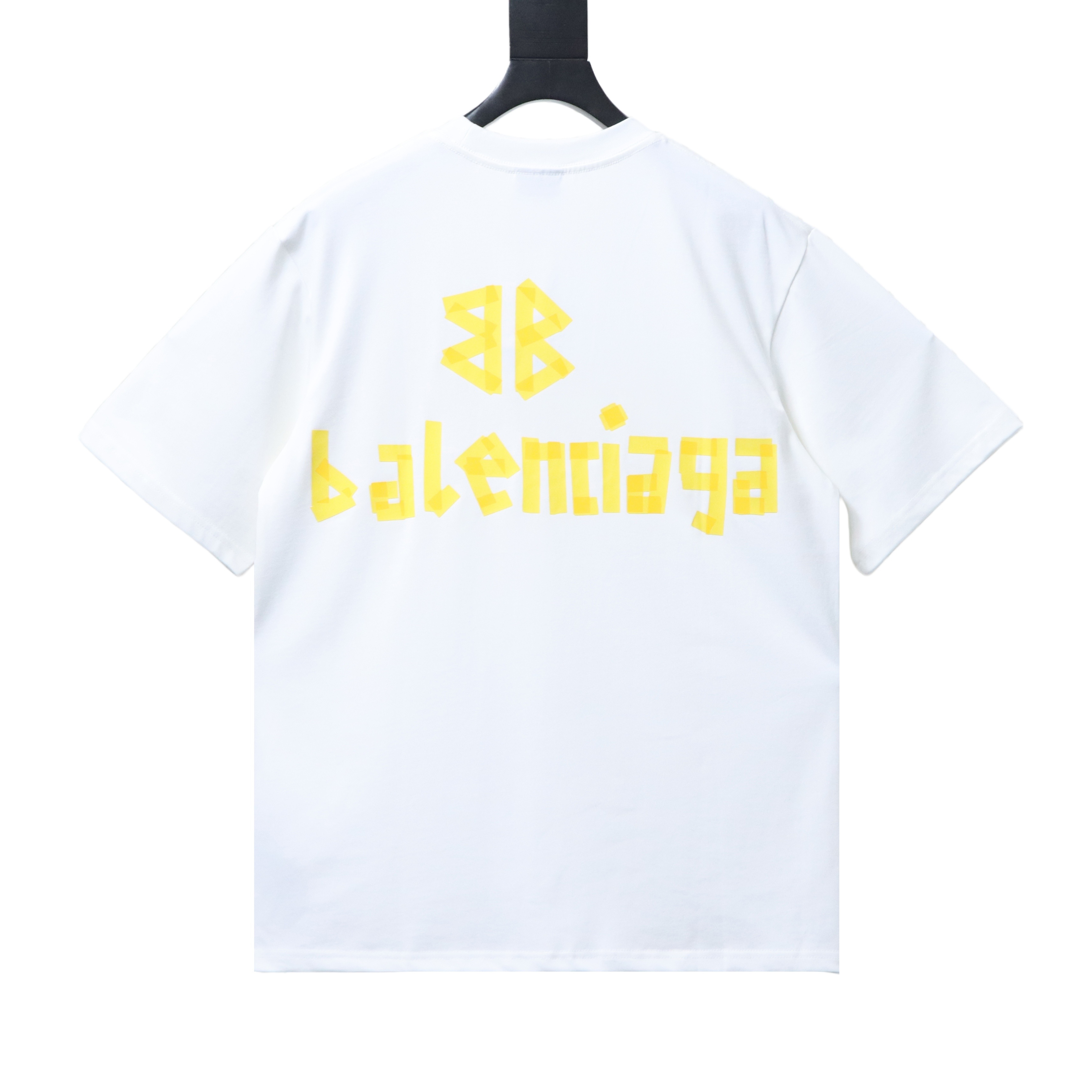 Balenciaga Masking Tape Short Sleeve T-Shirt Style 3