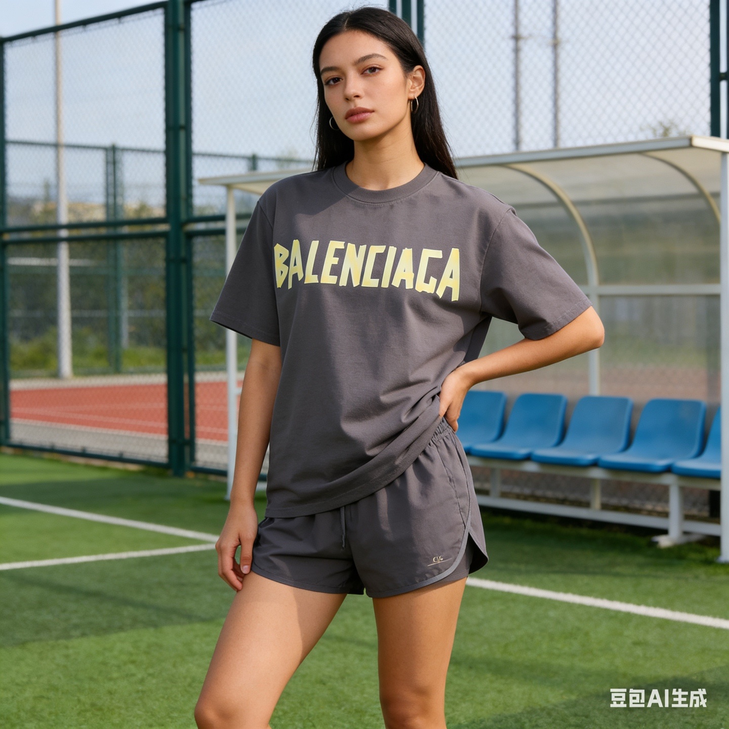 Balenciaga Masking Tape Short Sleeve T-Shirt Style 5