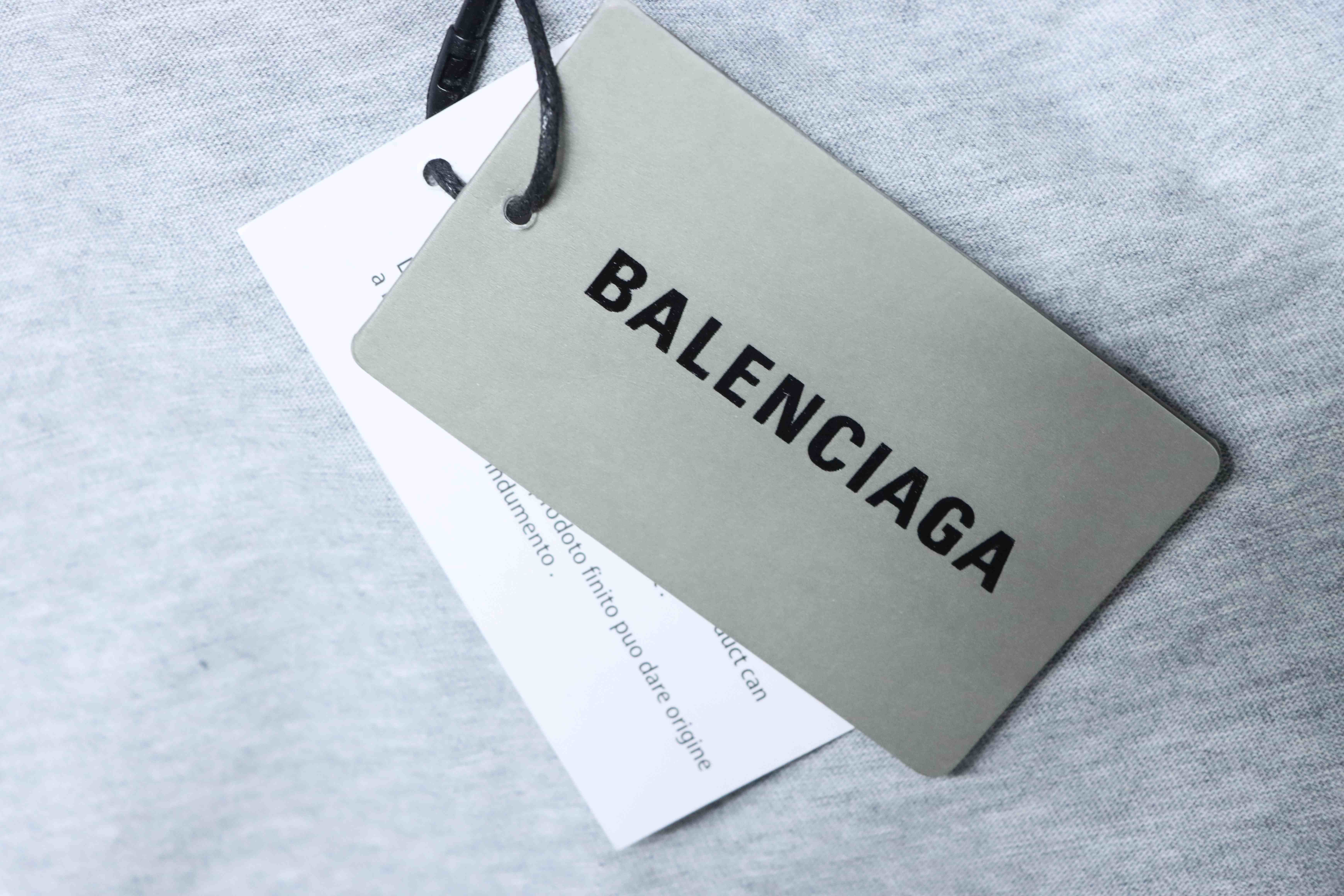 Balenciaga Music Series Britney Portrait Washed Crewneck Short Sleeve T-Shirt Style 2