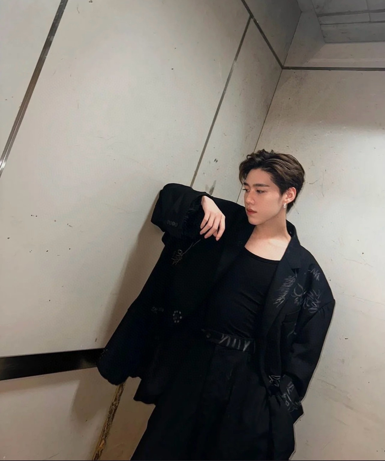 Balenciaga New Graffiti Jacket Blazer