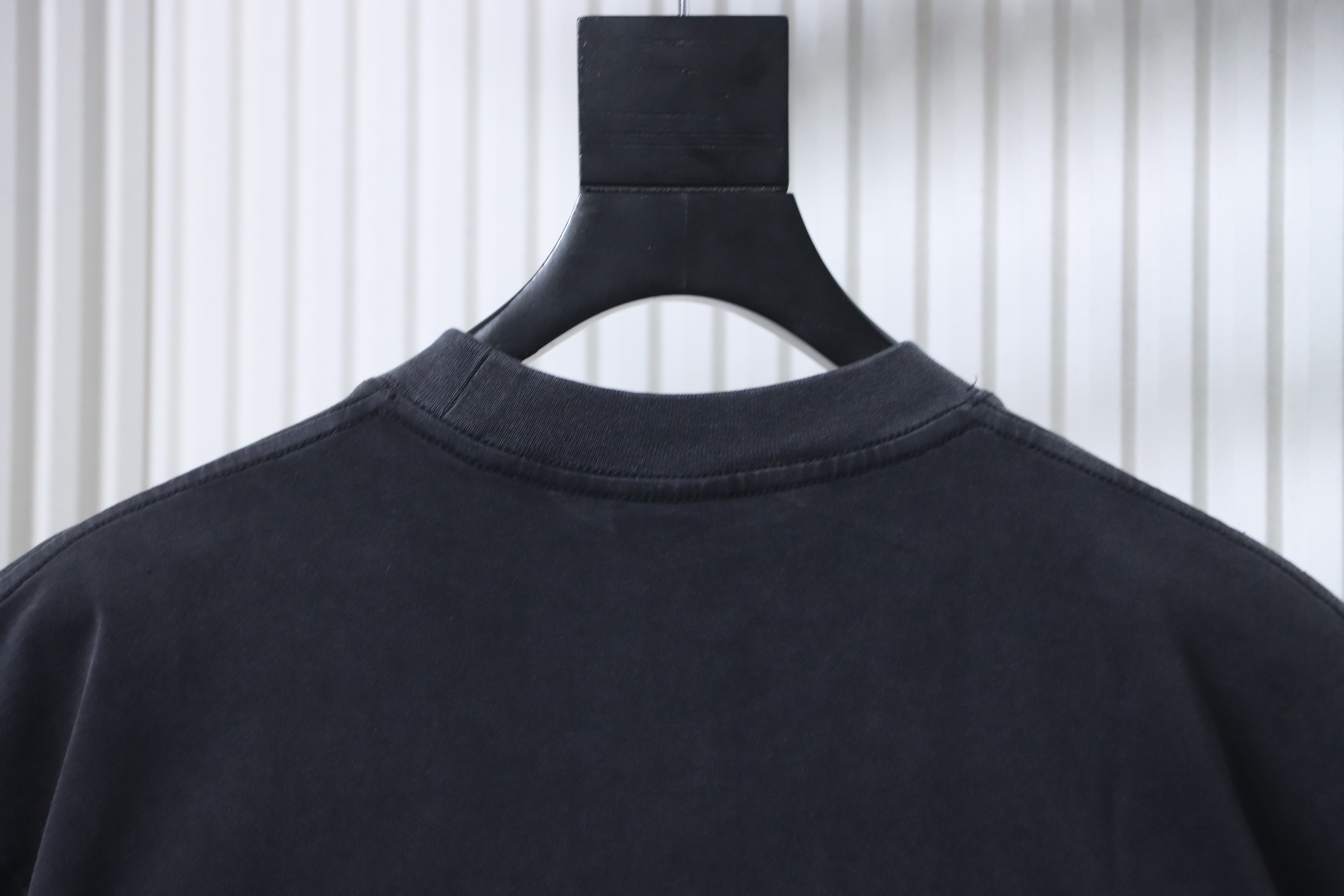 Balenciaga Night Scene Distressed Short Sleeve T-Shirt Style 2