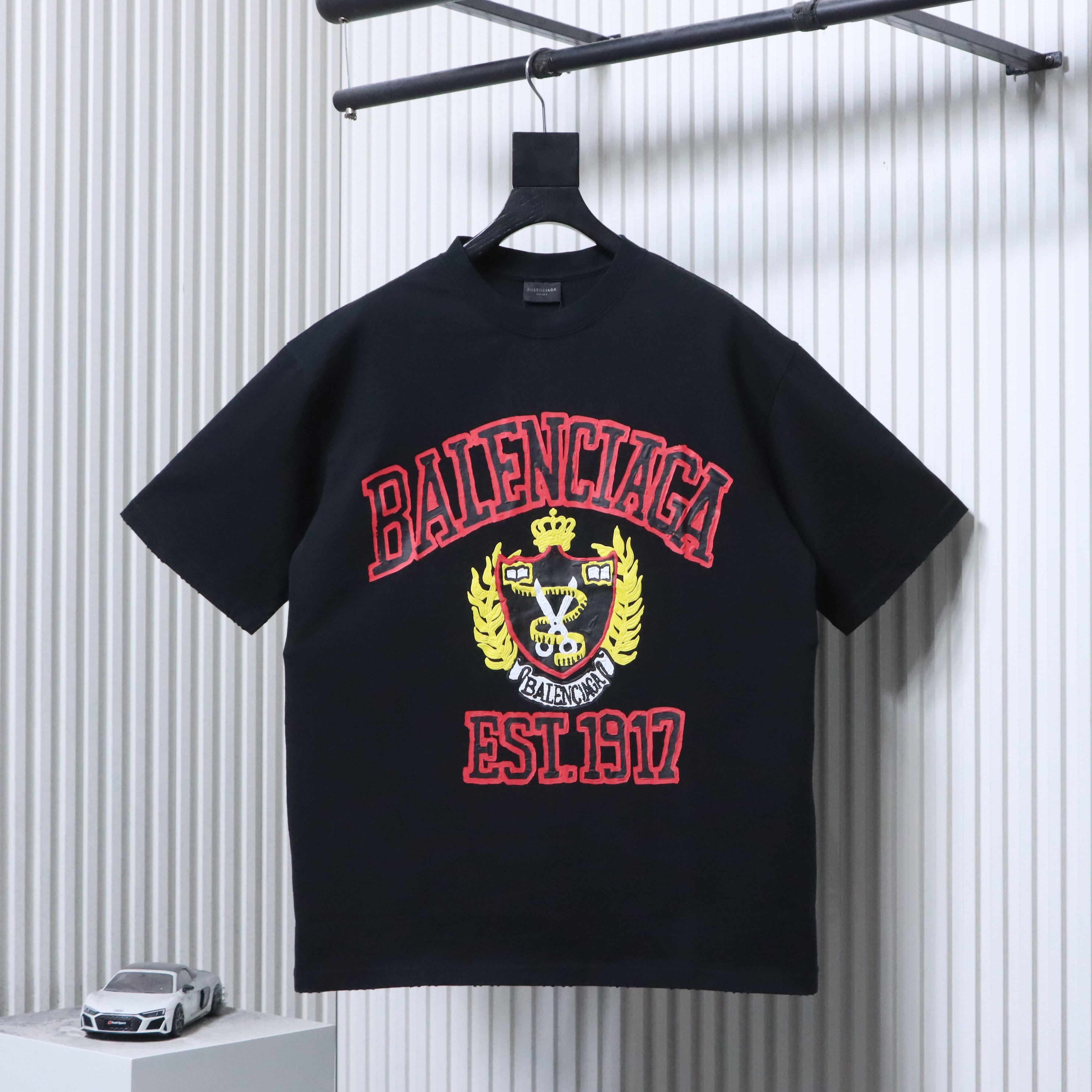 Balenciaga Print Short Sleeve T-Shirt