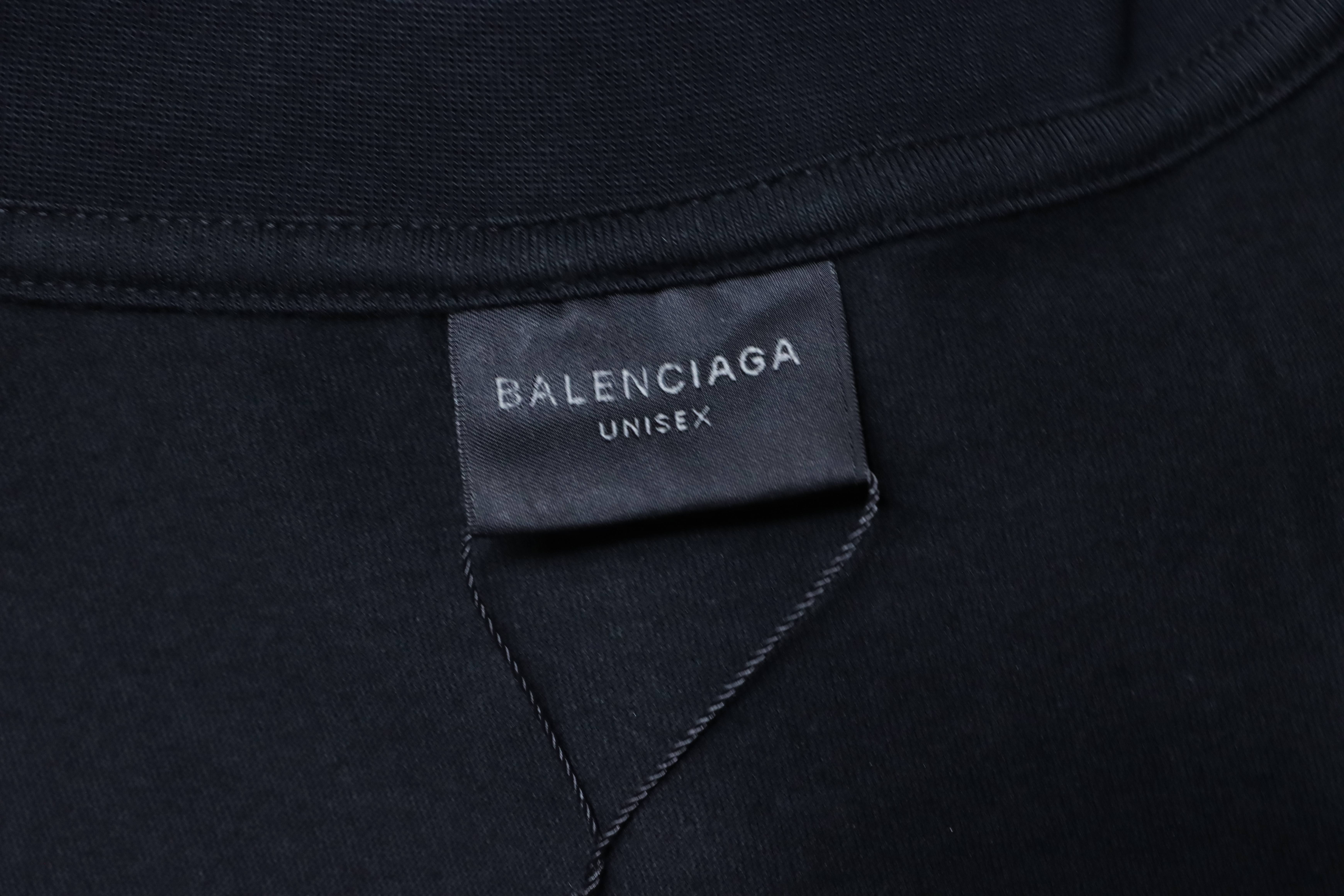 Balenciaga Print Short Sleeve T-Shirt