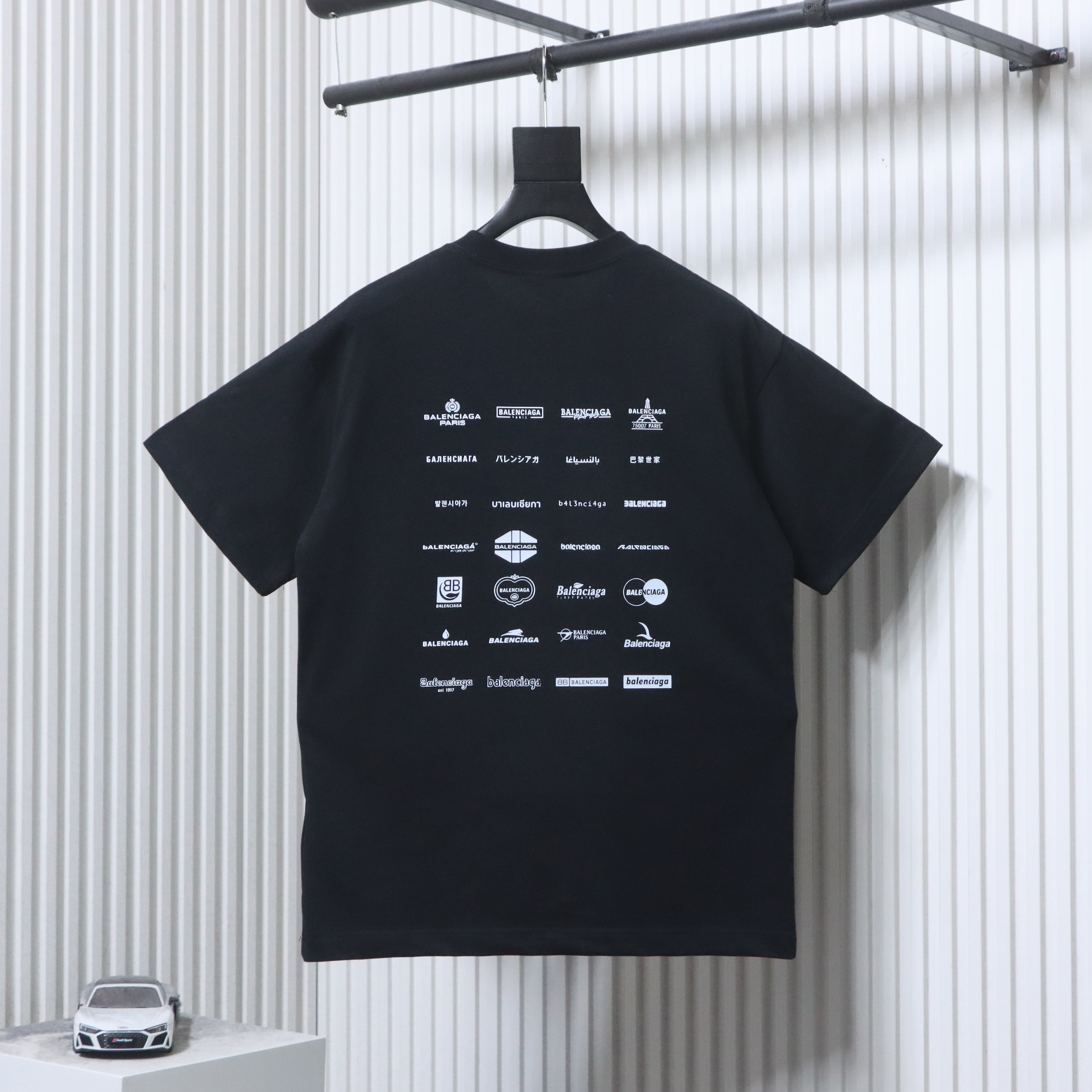Balenciaga Print Short Sleeve T-Shirt Style 1