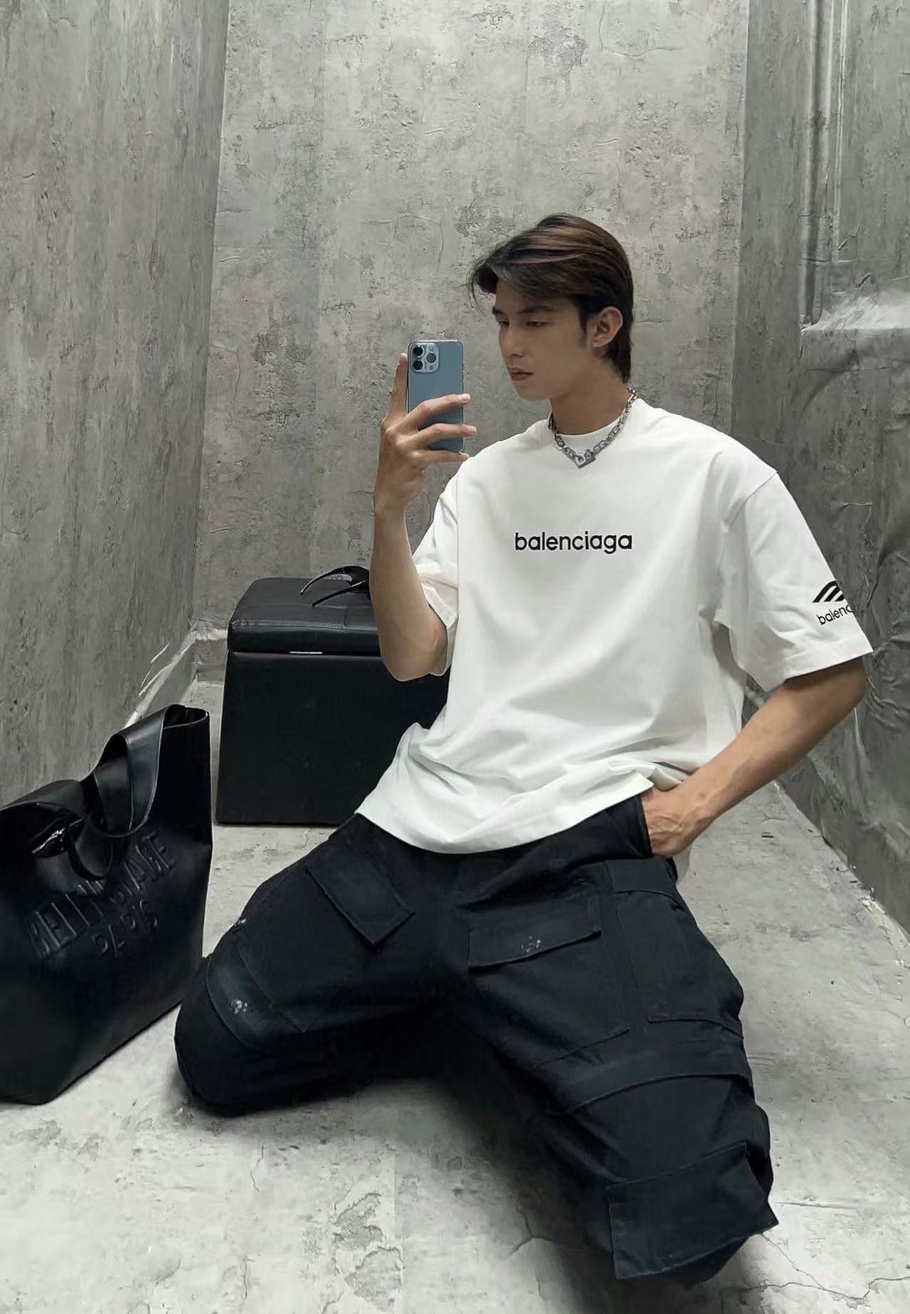 Balenciaga Ski Series Short Sleeve T-Shirt