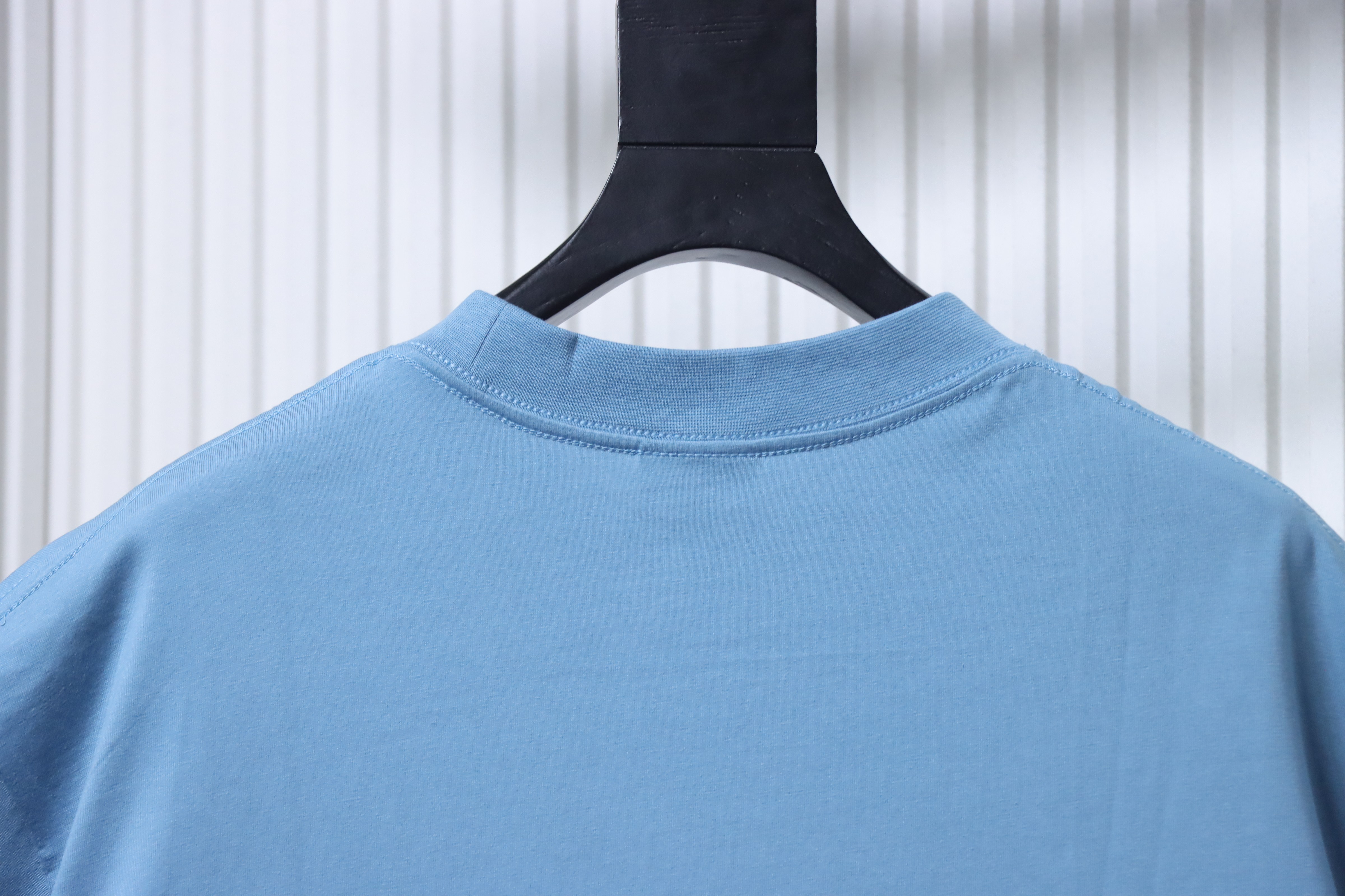 Balenciaga Sleeve Label Letter Logo Embroidery Short Sleeve T-Shirt Style 2