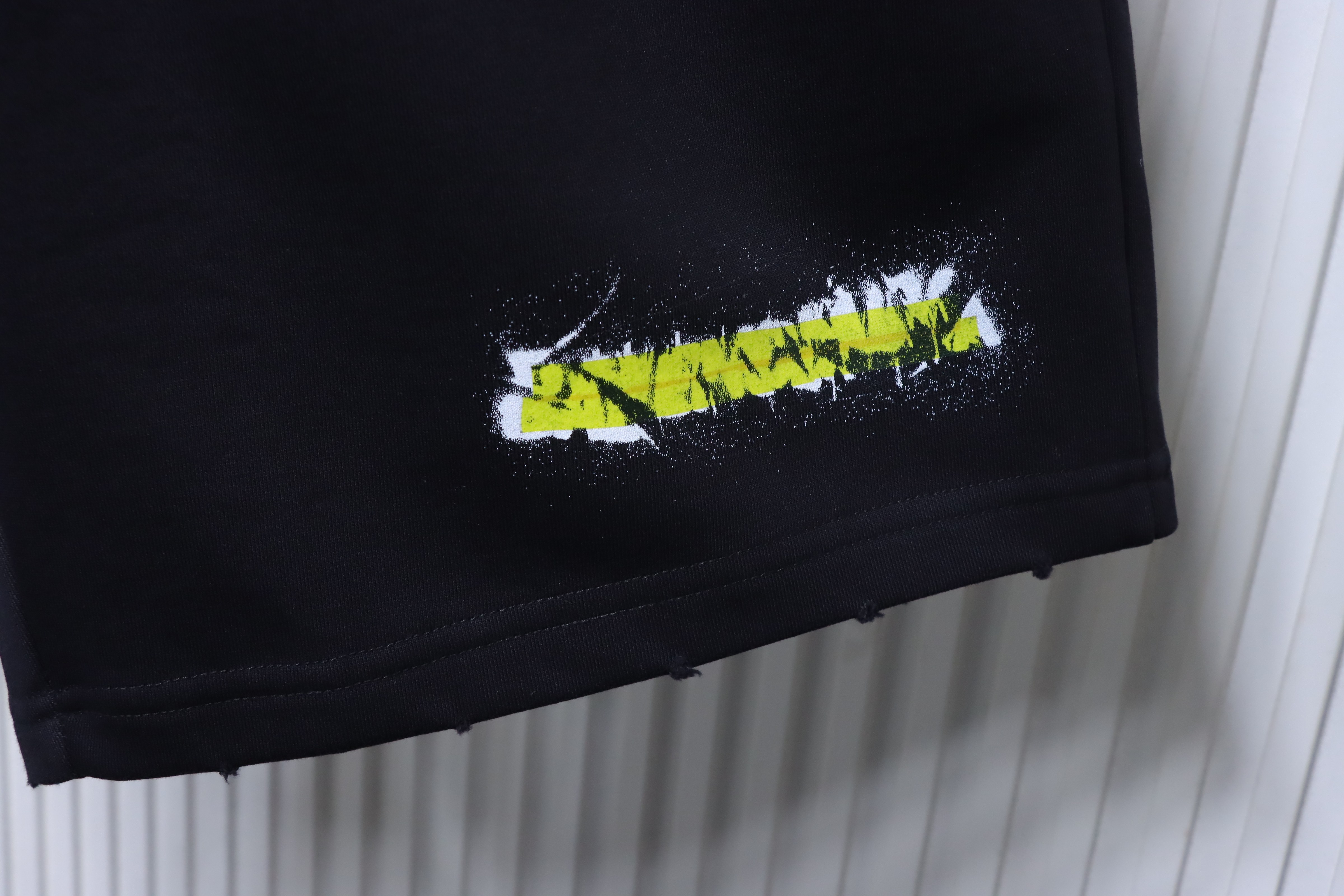 Balenciaga SS26 Letter Elastic Waist Shorts