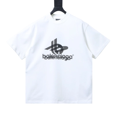 Balenciaga Tape Shadow Short Sleeve T-Shirt Style 1 01