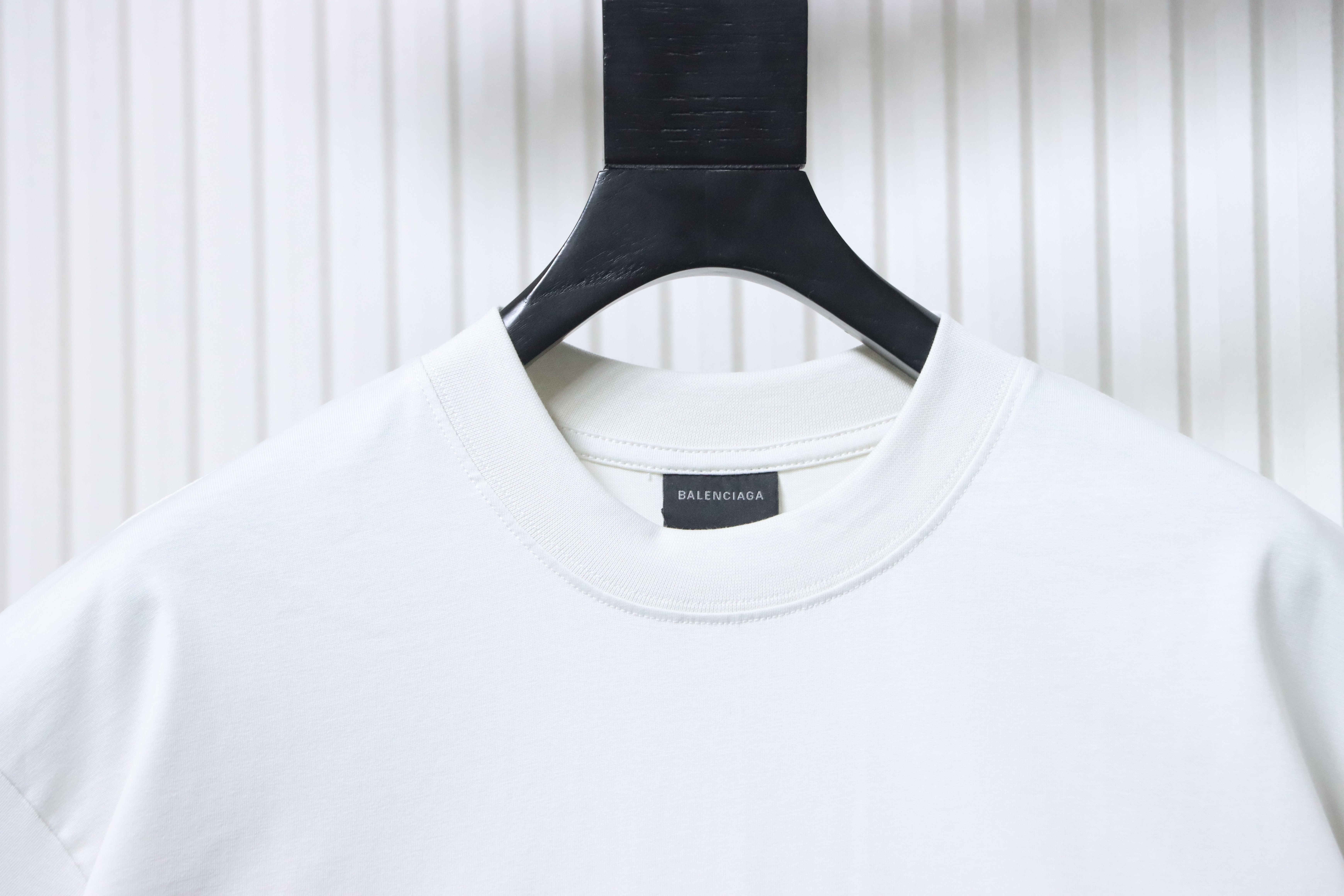 Balenciaga Valentine Heart Logo Limited Short Sleeve T-Shirt