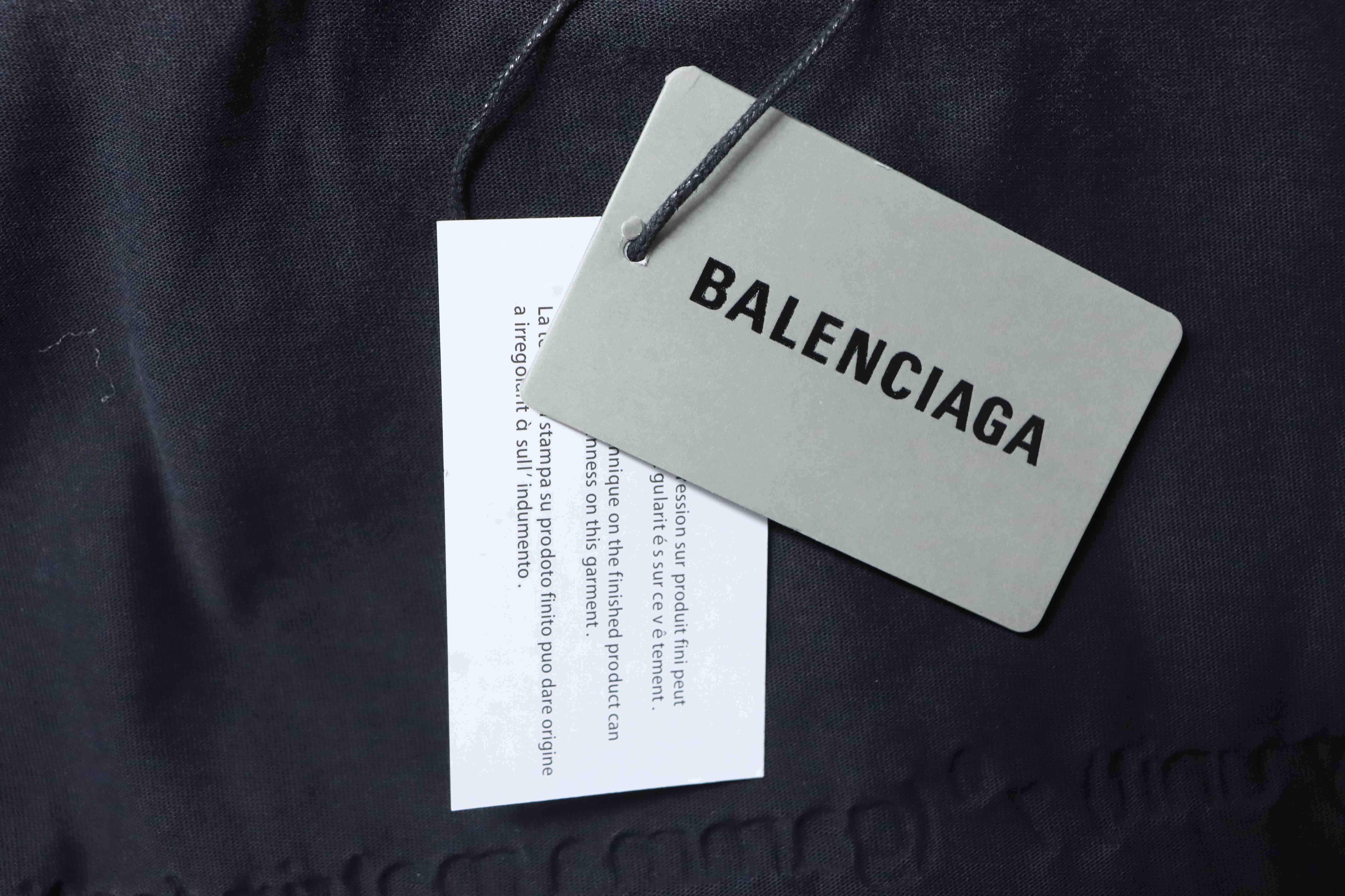 Balenciaga Valentine Limited Ripped Short Sleeve T-Shirt