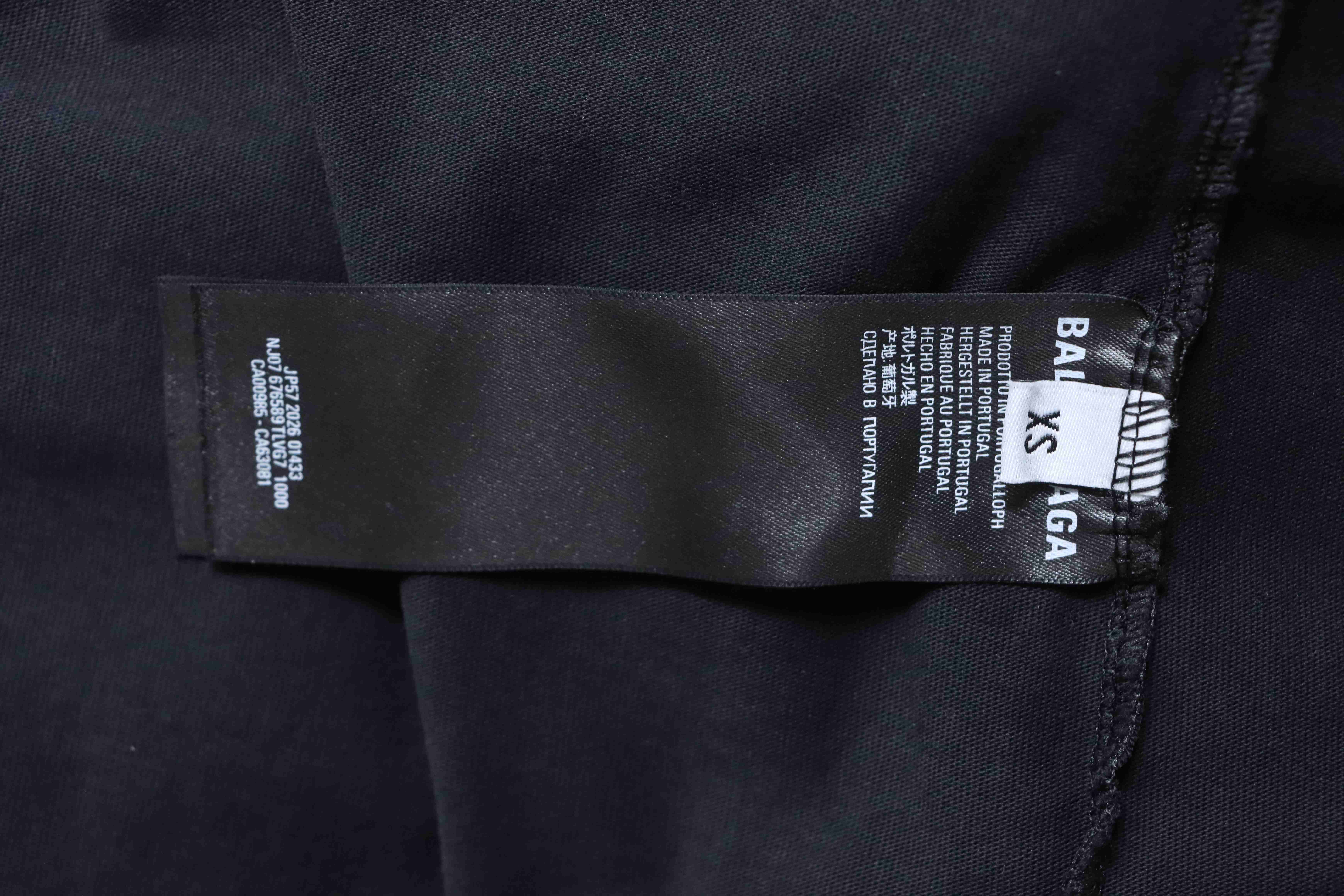 Balenciaga Valentine Limited Ripped Short Sleeve T-Shirt