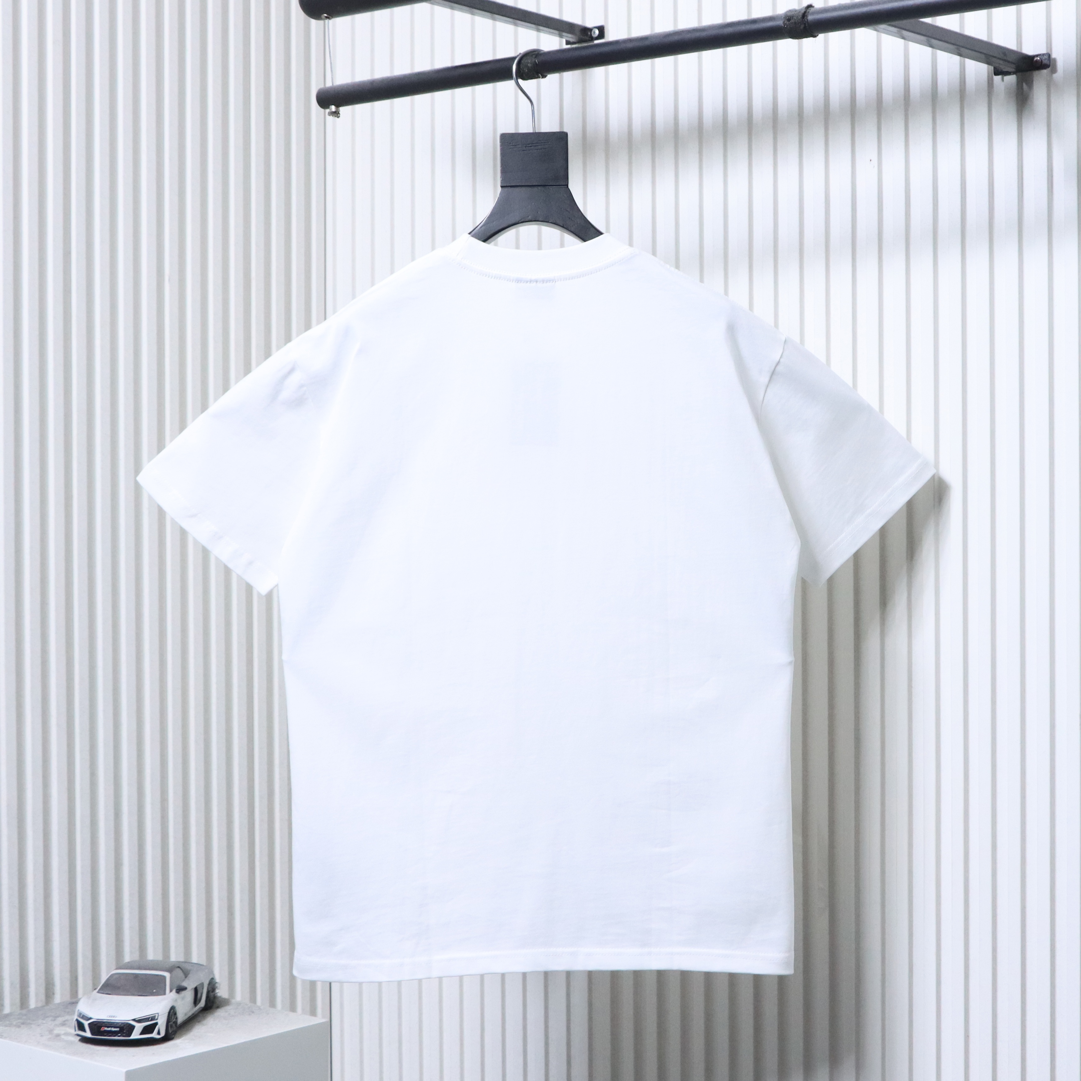 Balenciaga X Supreme Collaboration Collaboration Logo Letter Print Short Sleeve T-Shirt Style 1