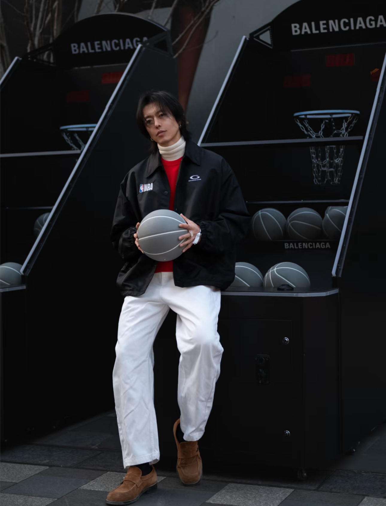 BLCG 26SS NBA Collaboration Coach Jacket