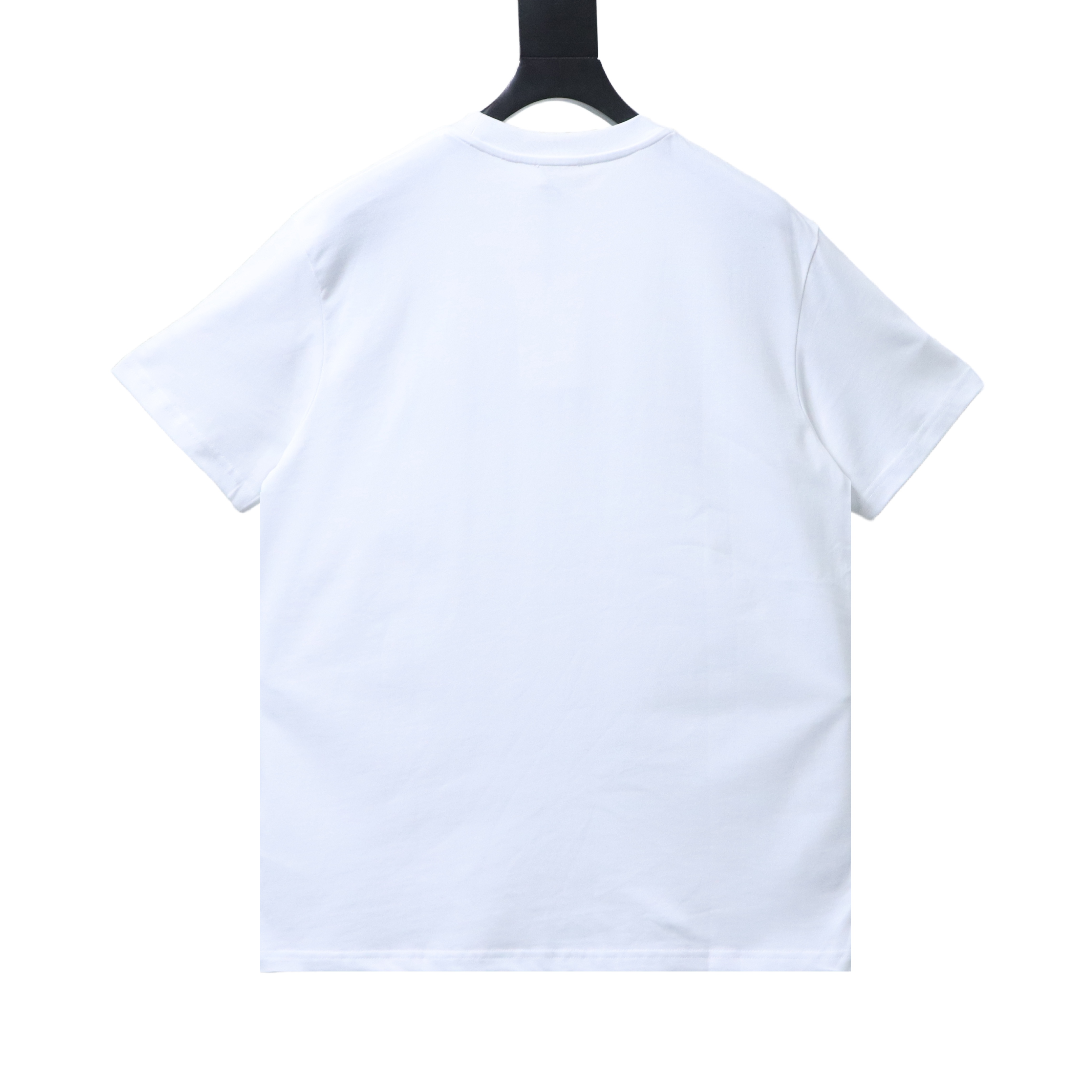 Celine 2026 Runway Magazine Style Spring Summer Square Letter Logo Print Short Sleeve T-Shirt