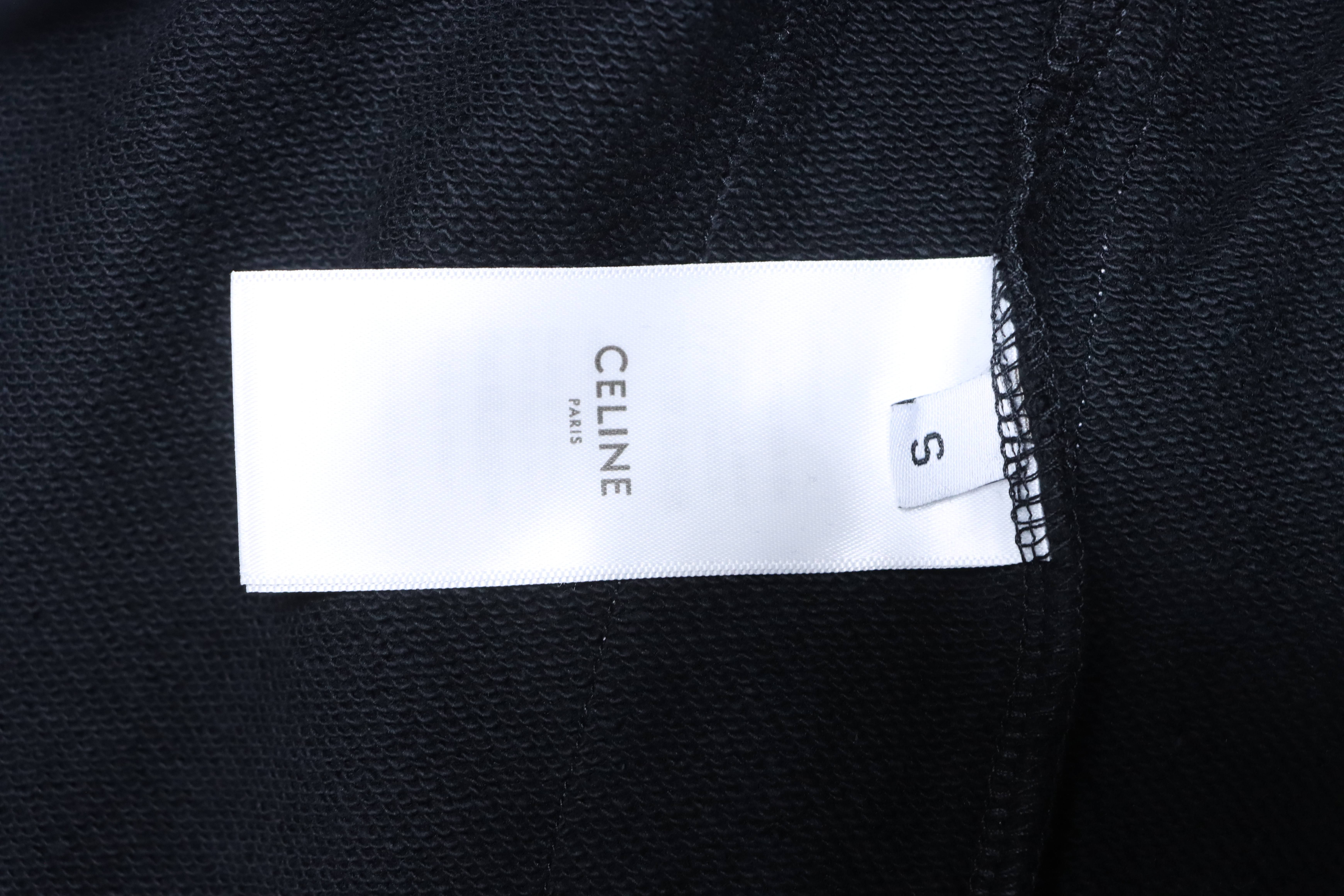 Celine 25SS Tape Embroidered Letter Shorts