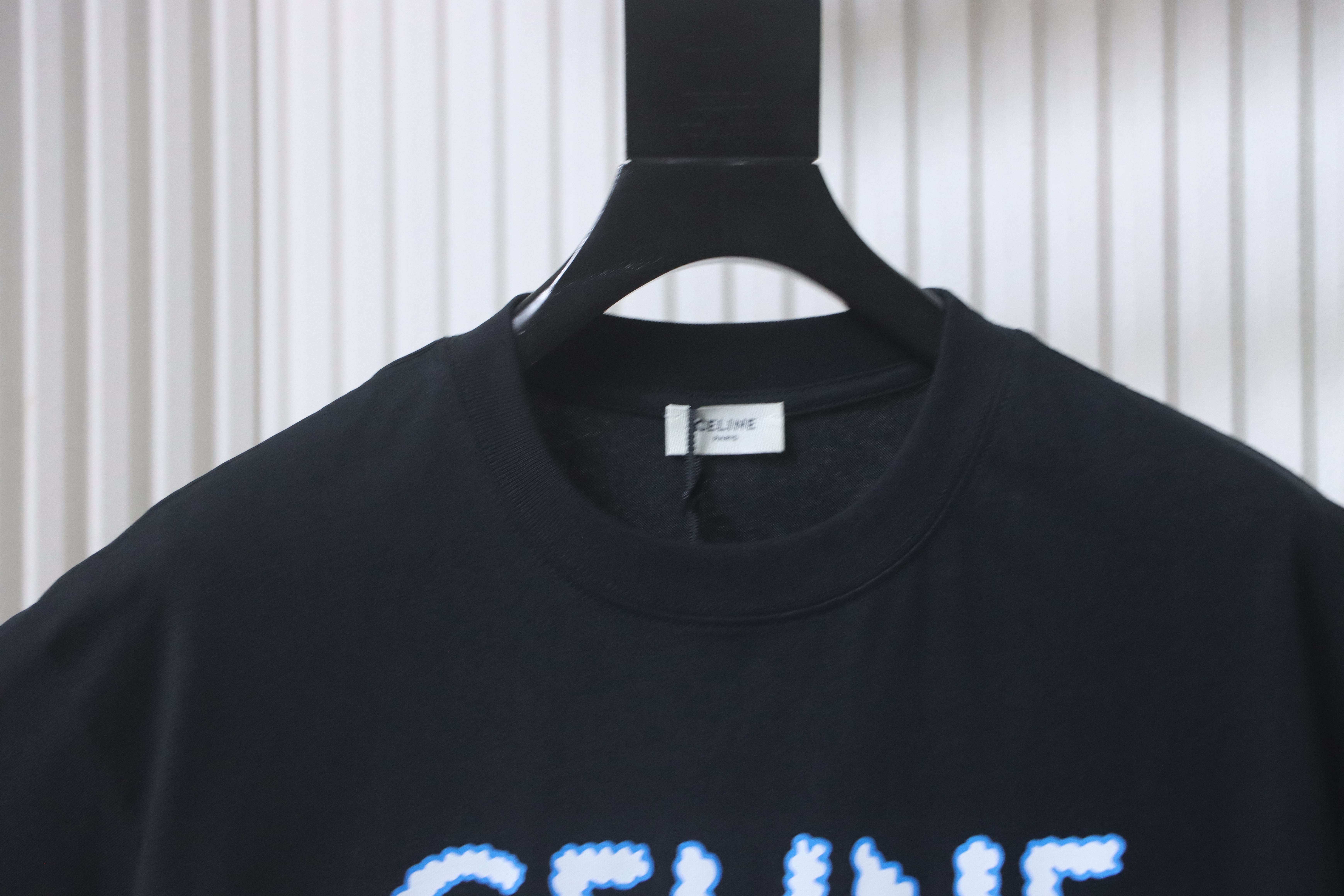 Celine 26SS Hand-Drawn Comic Print Short Sleeve T-Shirt Style 1