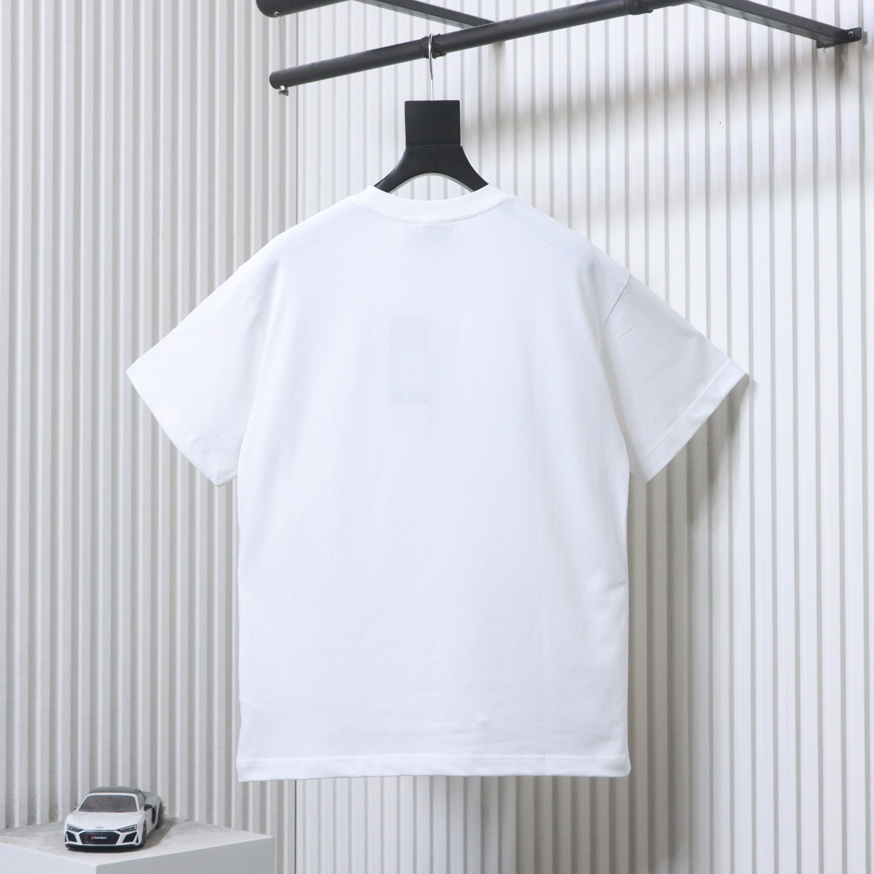 Celine 26SS Hand-Drawn Comic Print Short Sleeve T-Shirt Style 2