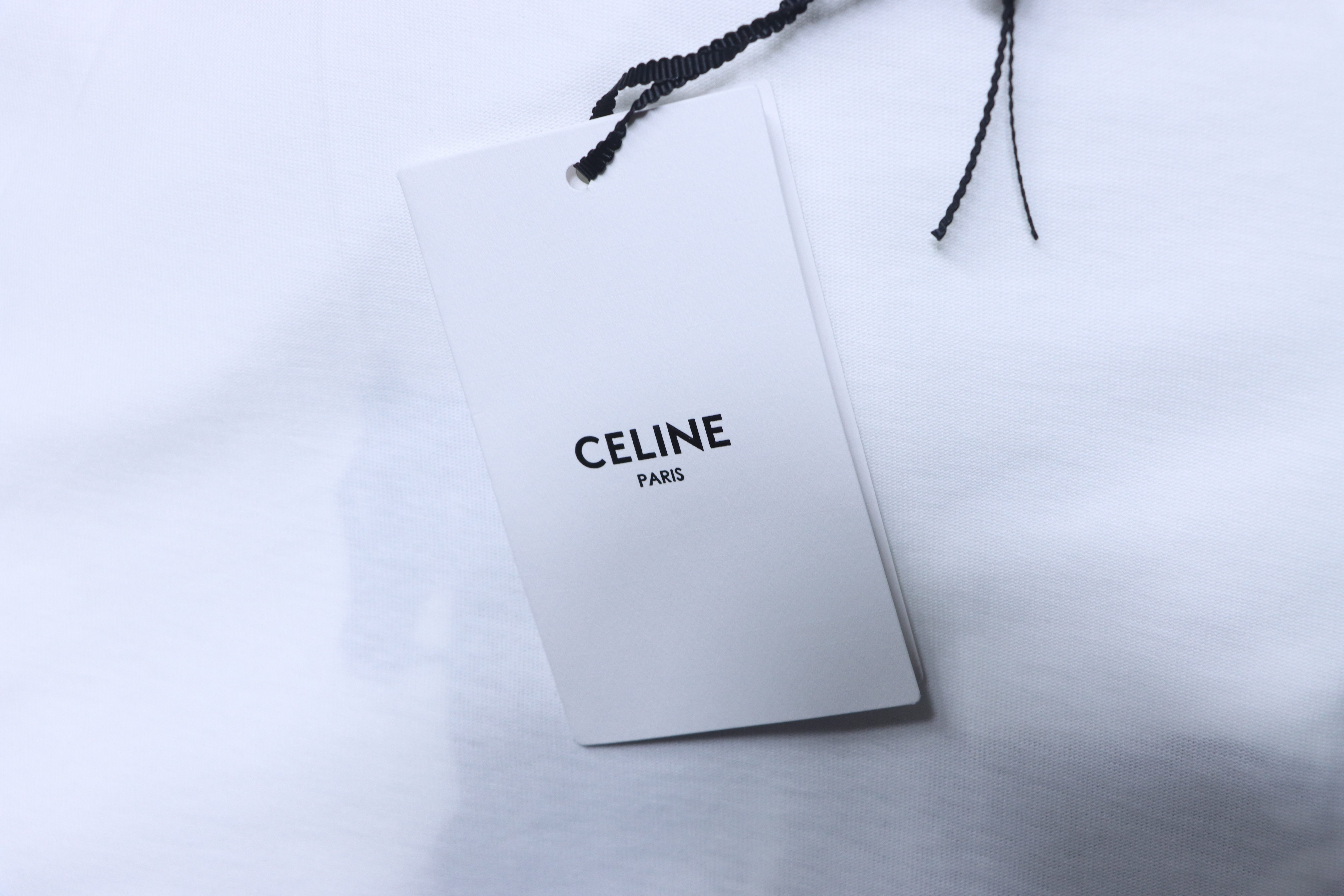 Celine 26SS Logo Print Short Sleeve T-Shirt Style 1