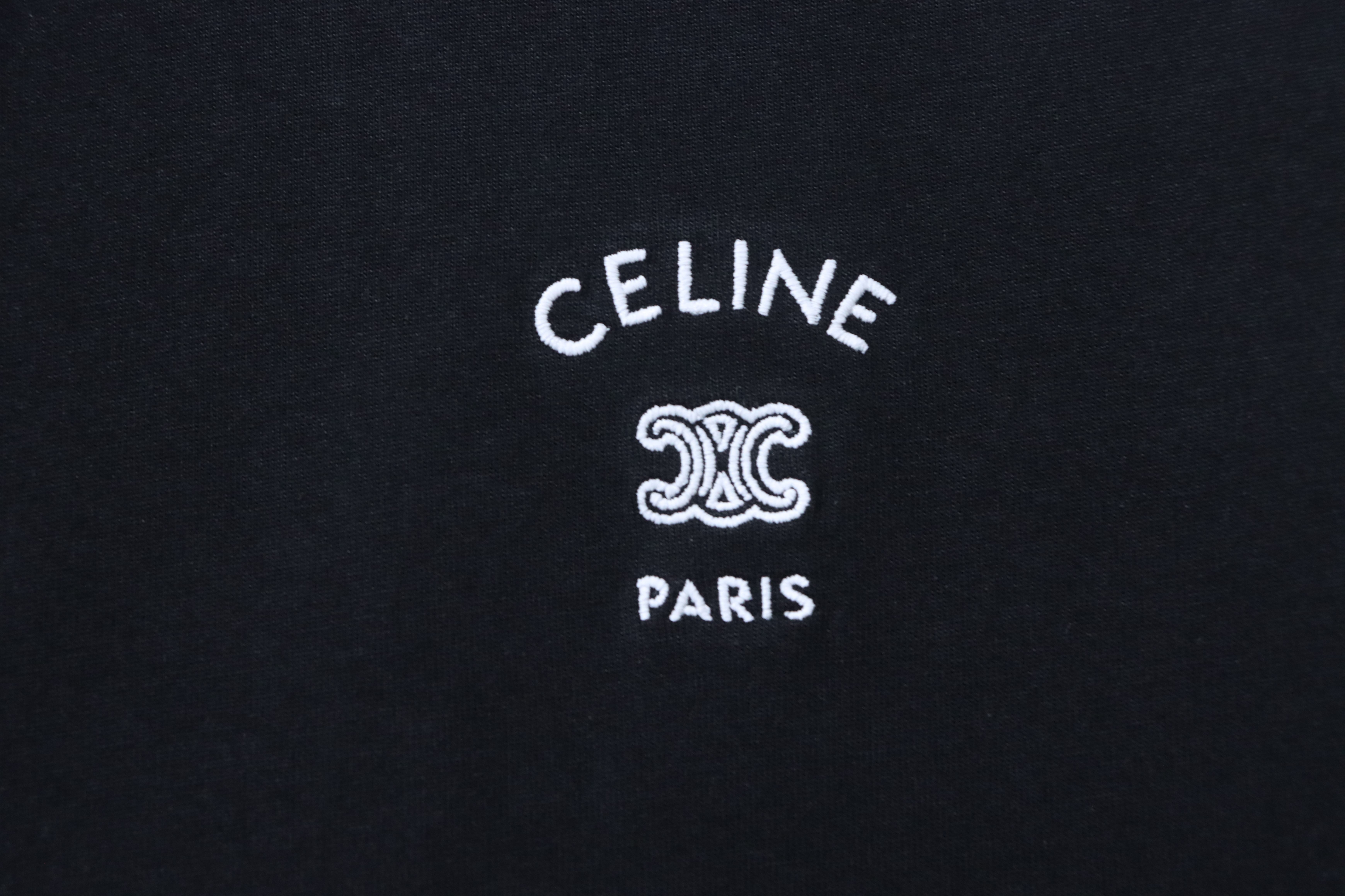 Celine 26SS Small Logo Short Sleeve T-Shirt Style 1