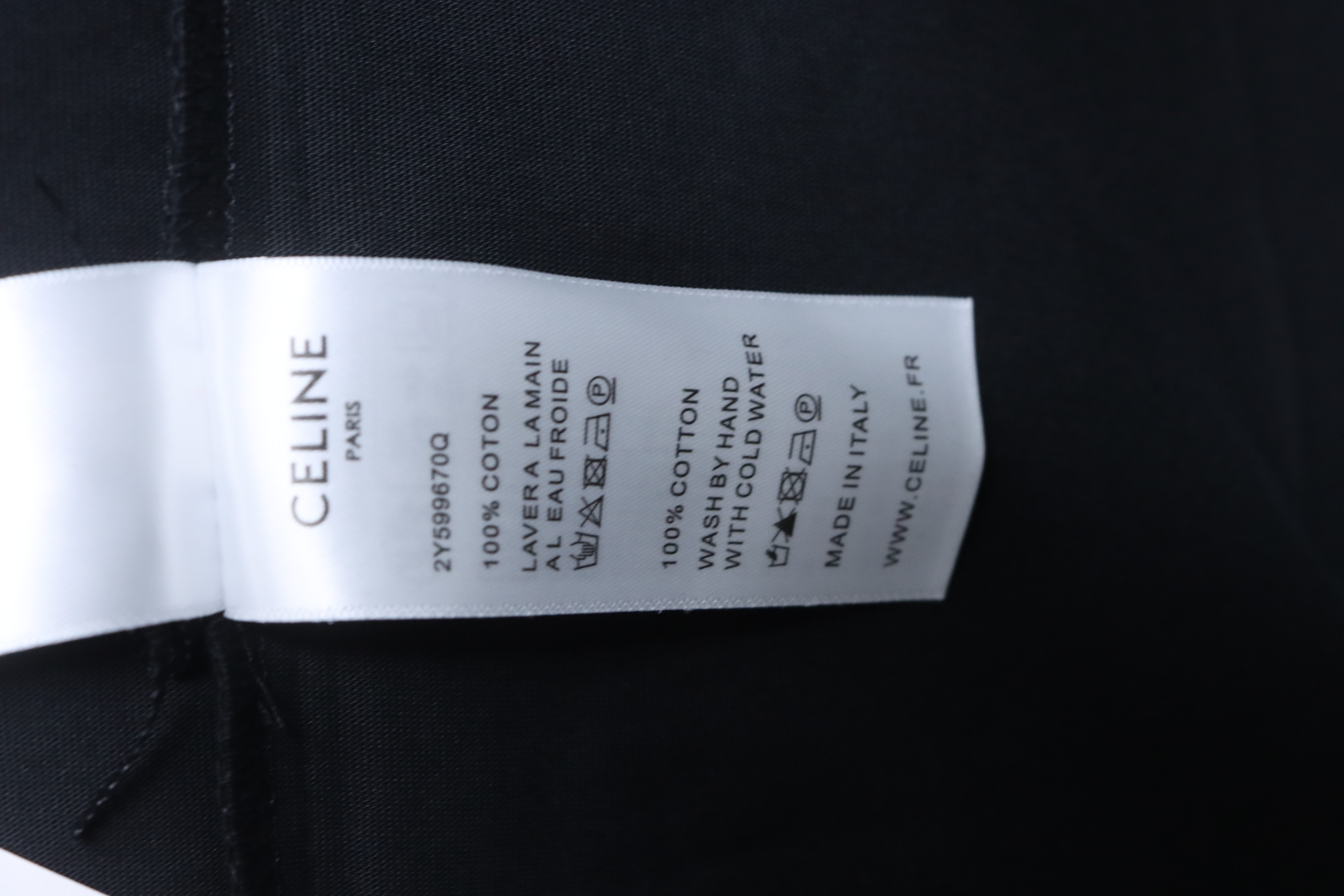 Celine 26SS Small Logo Short Sleeve T-Shirt Style 1