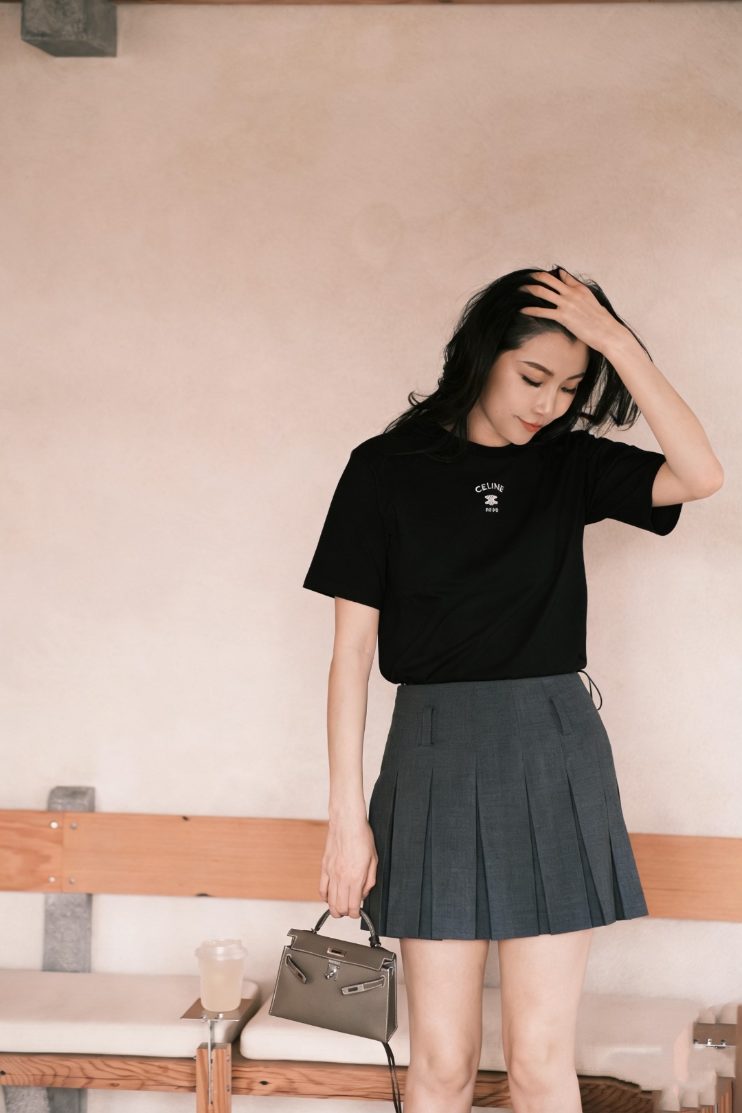 Celine 26SS Small Logo Short Sleeve T-Shirt Style 1