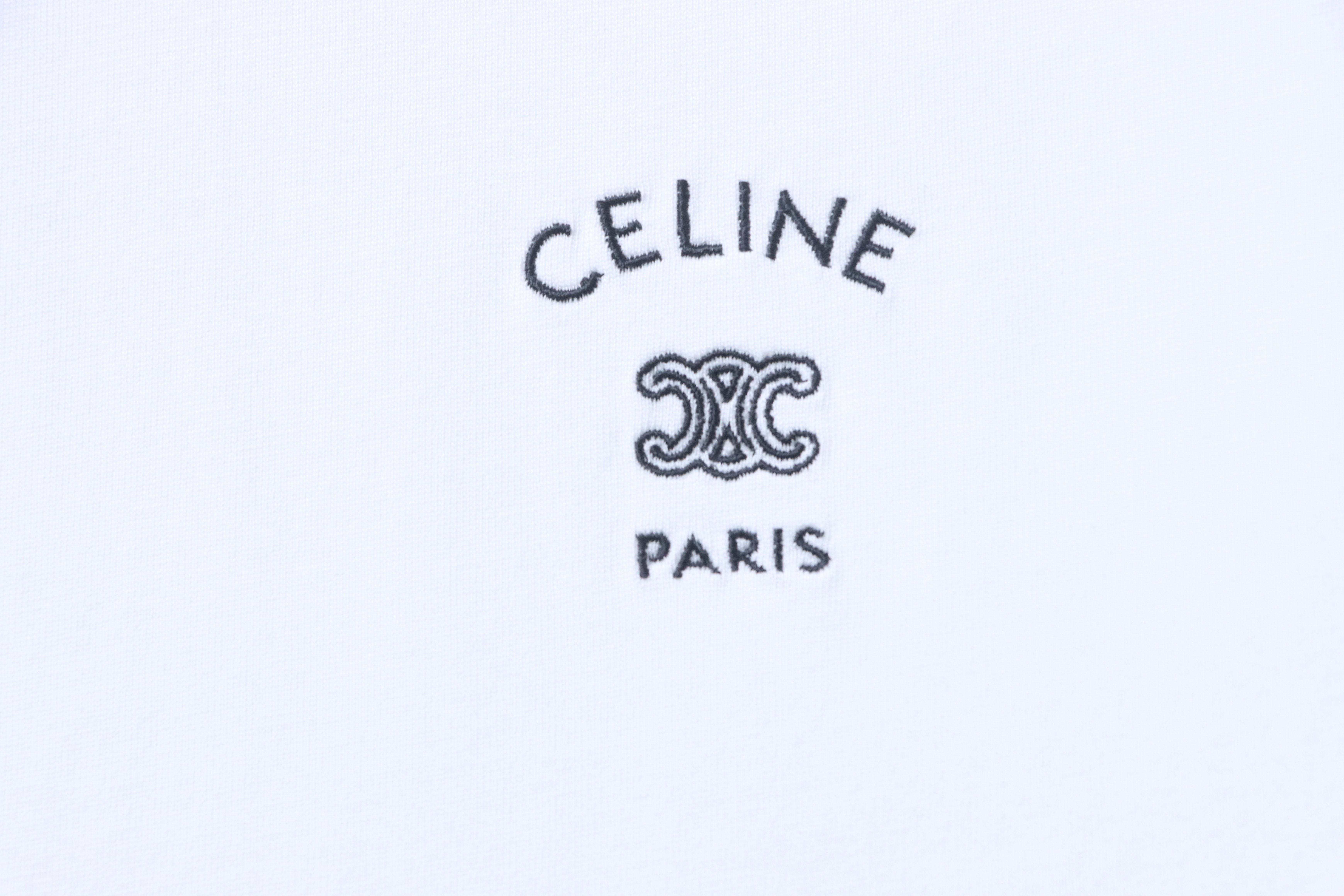 Celine 26SS Small Logo Short Sleeve T-Shirt Style 2