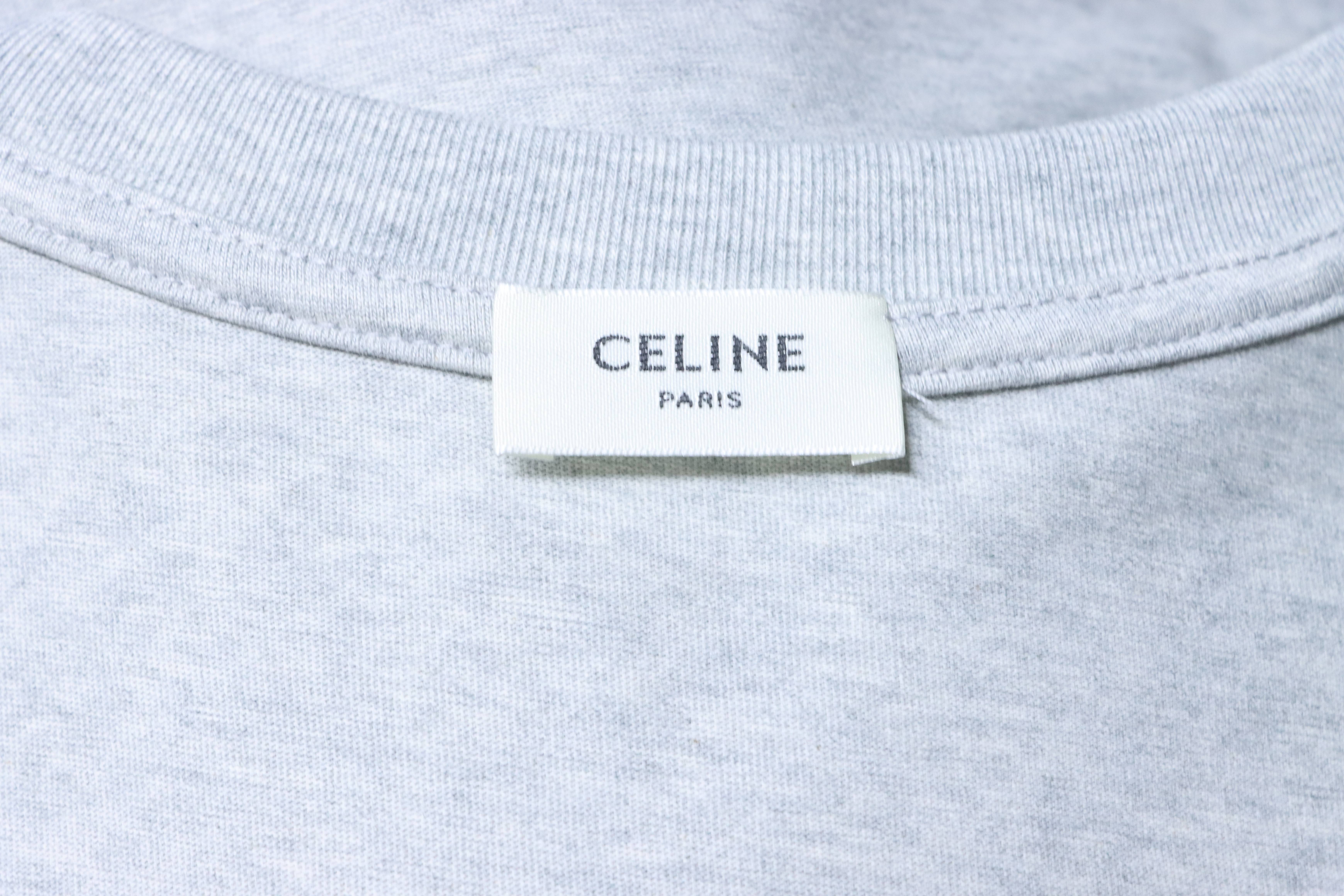 Celine 26SS Small Logo Short Sleeve T-Shirt Style 3