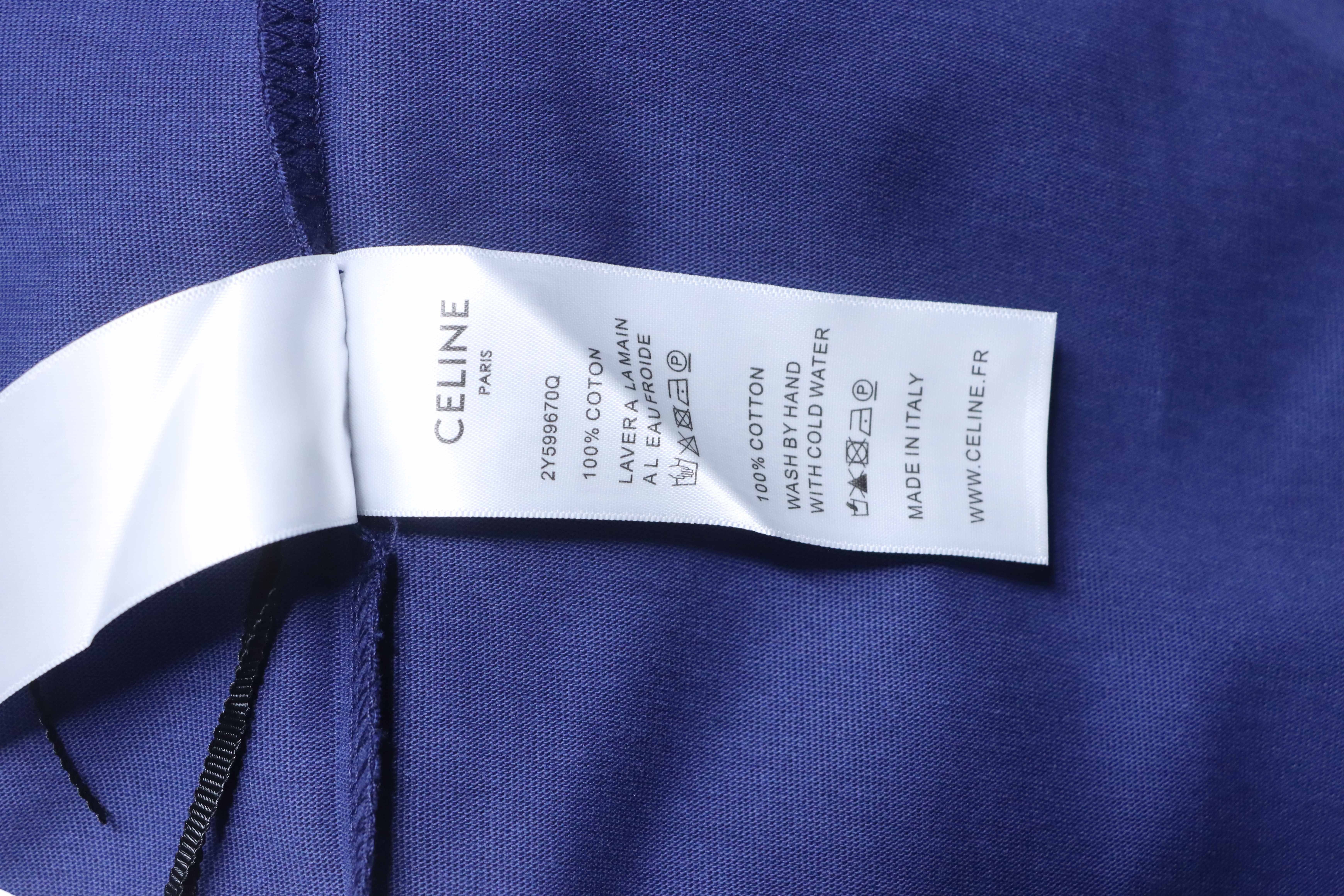 Celine 26SS Small Logo Short Sleeve T-Shirt Style 4