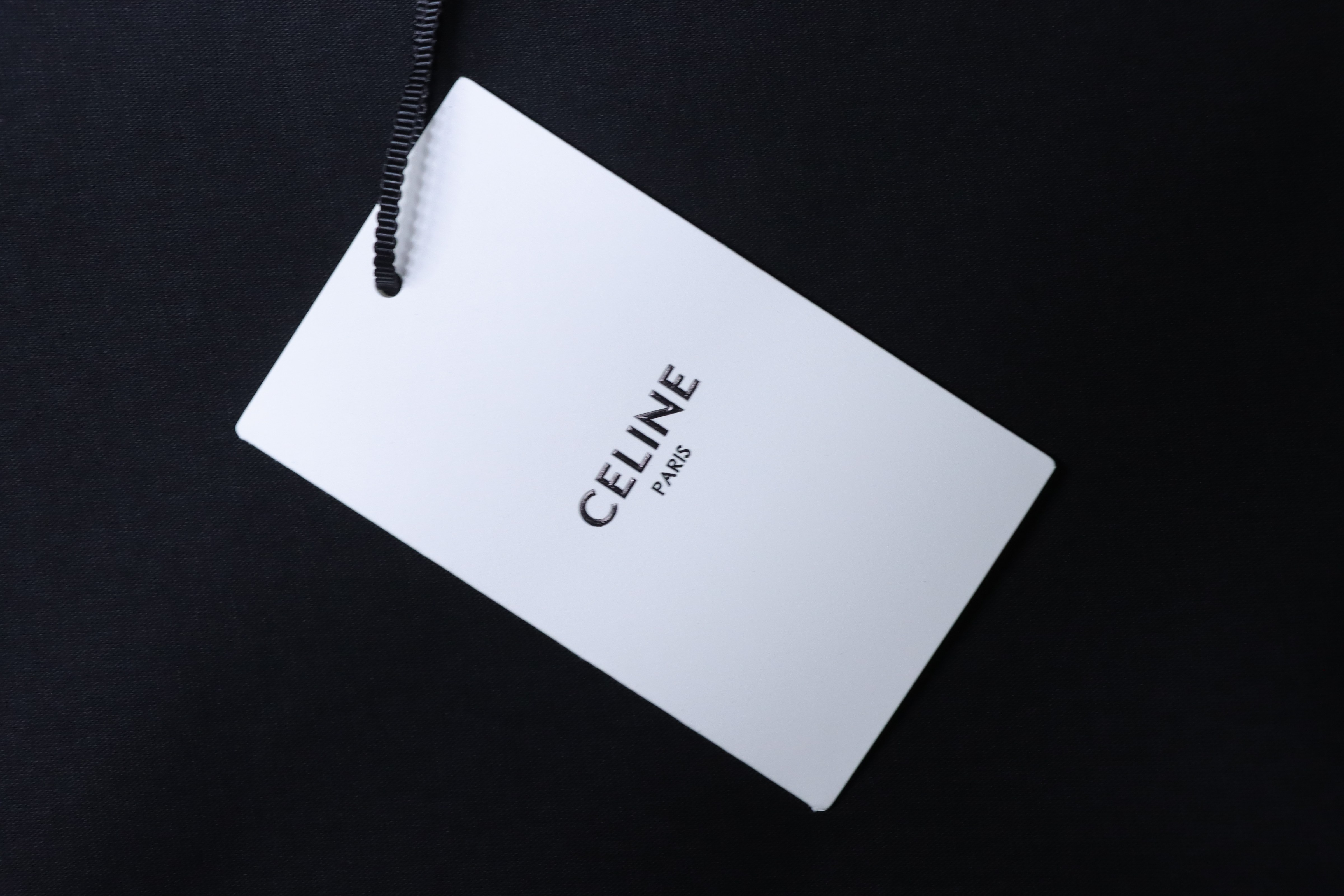 Celine Arc Letter Print Short Sleeve T-Shirt Style 1