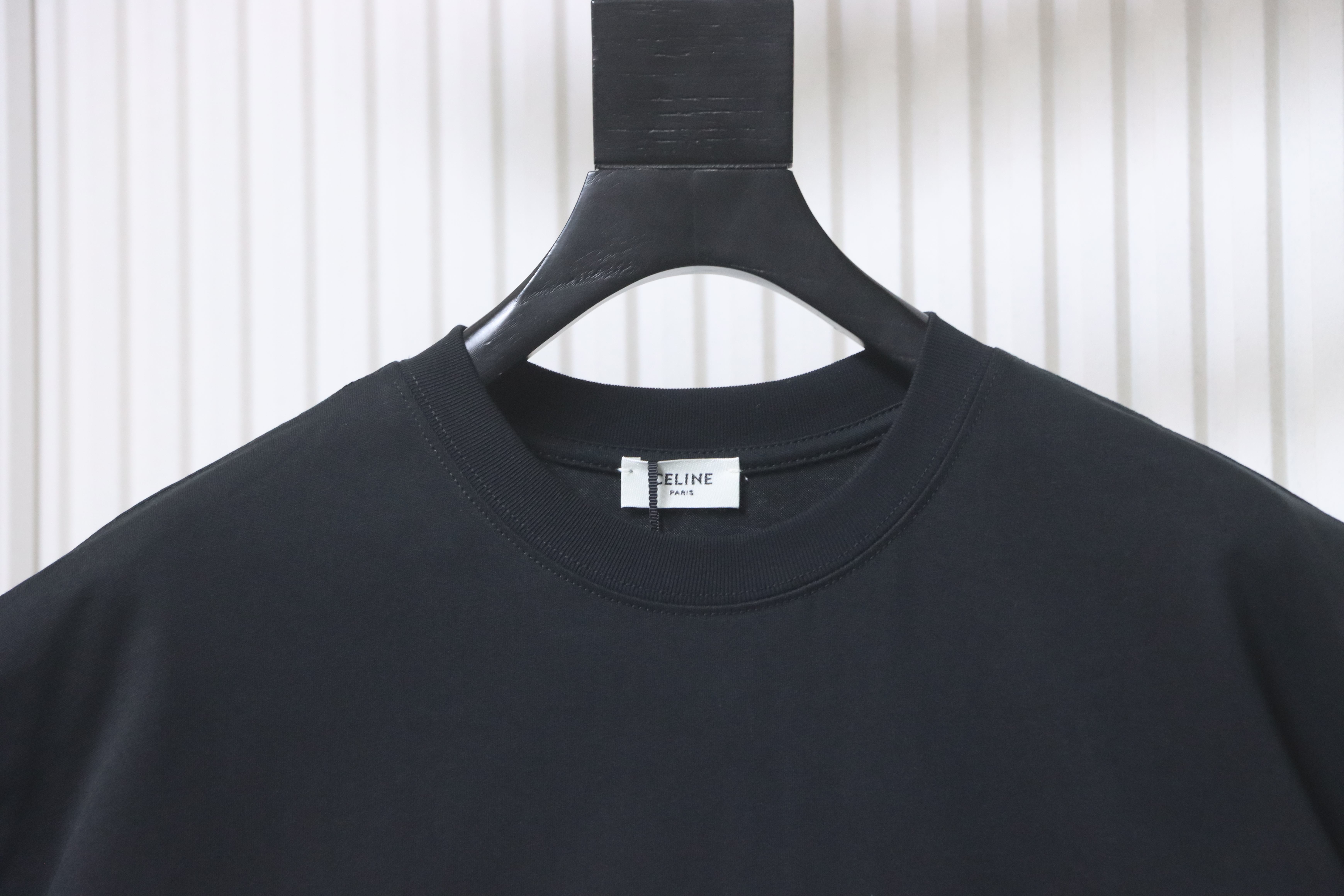 Celine Classic Letter Print Short Sleeve T-Shirt Style 2