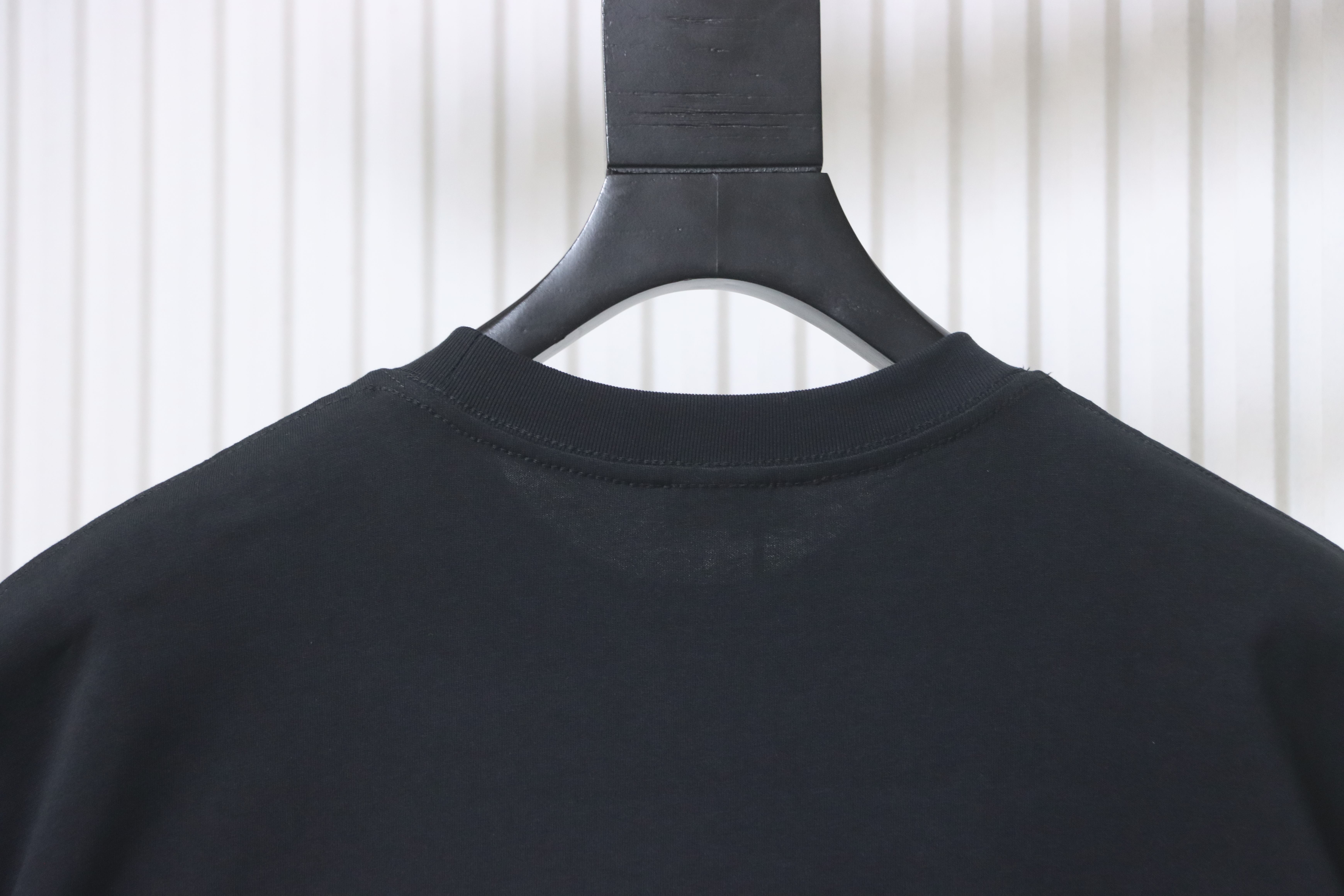 Celine Classic Letter Print Short Sleeve T-Shirt Style 2