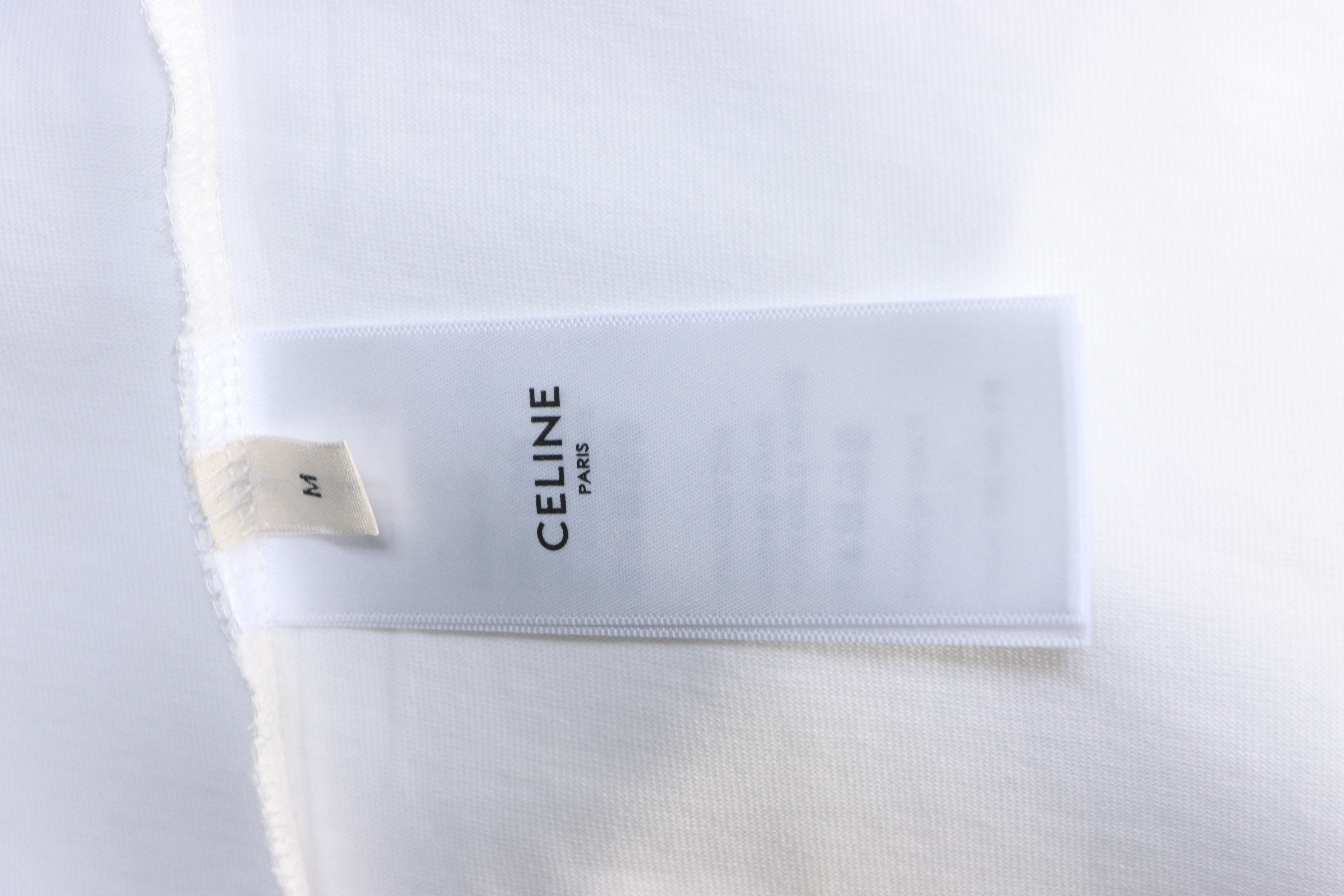 Celine Hand-Drawn Dog Print Short Sleeve T-Shirt