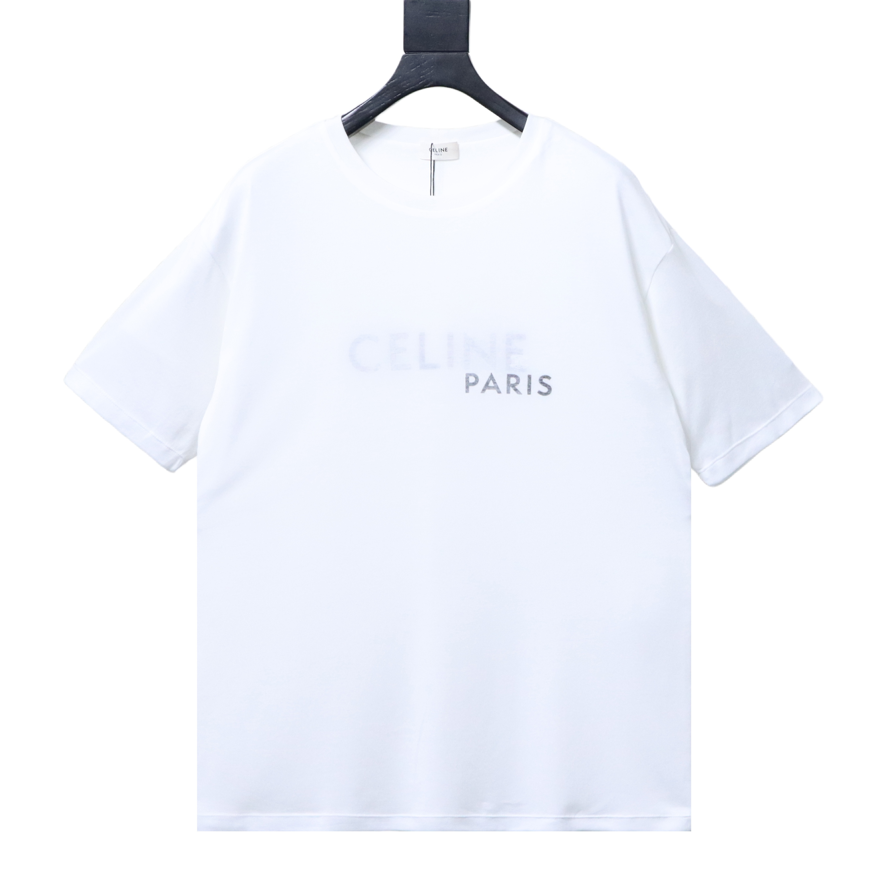 Celine Mesh Double-Layer Short Sleeve T-Shirt